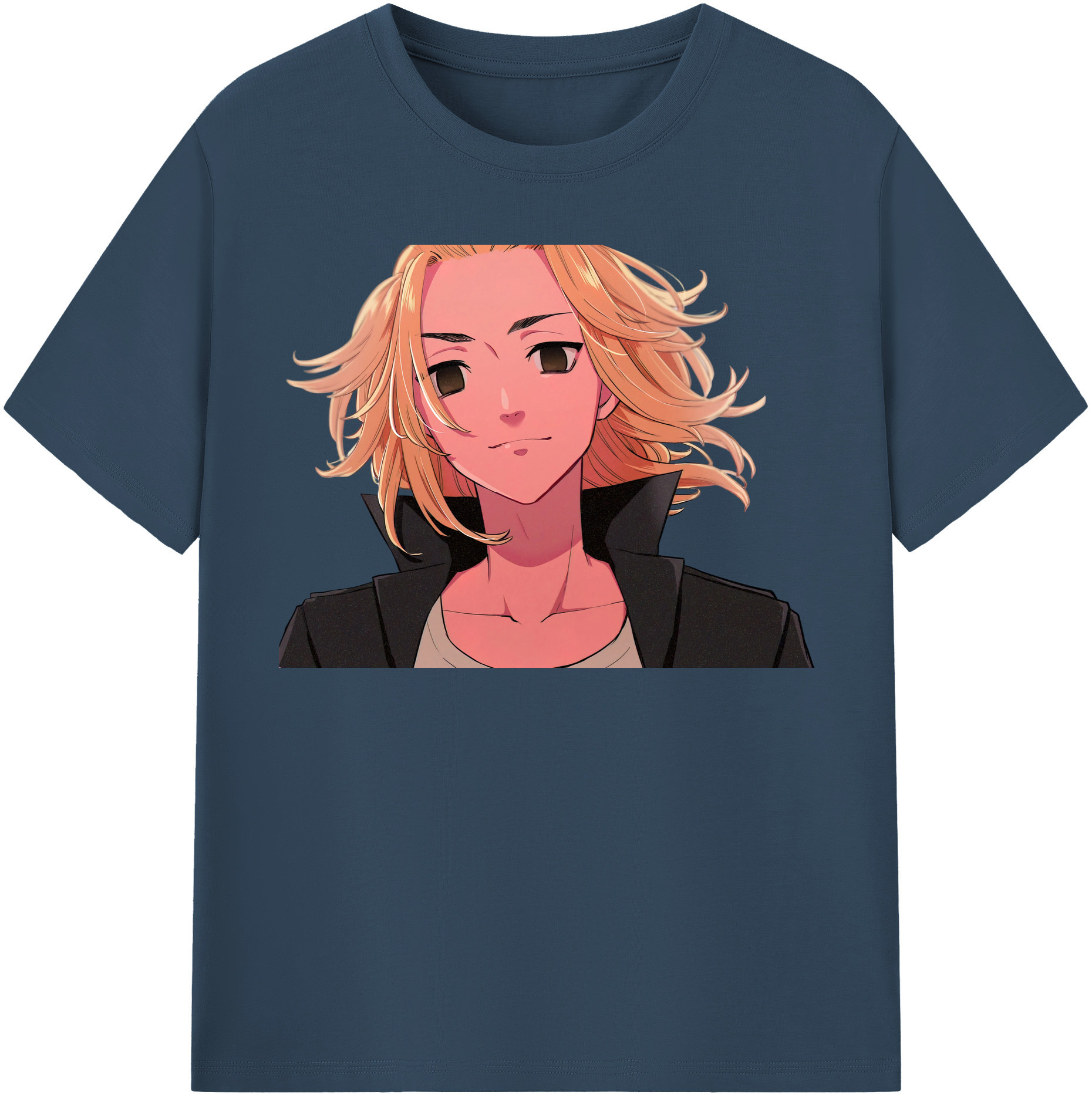 （画像用） 東京リベンジャーズ Tokyo Revengers レディースカジュアルプリントTシャツ（綿100％）