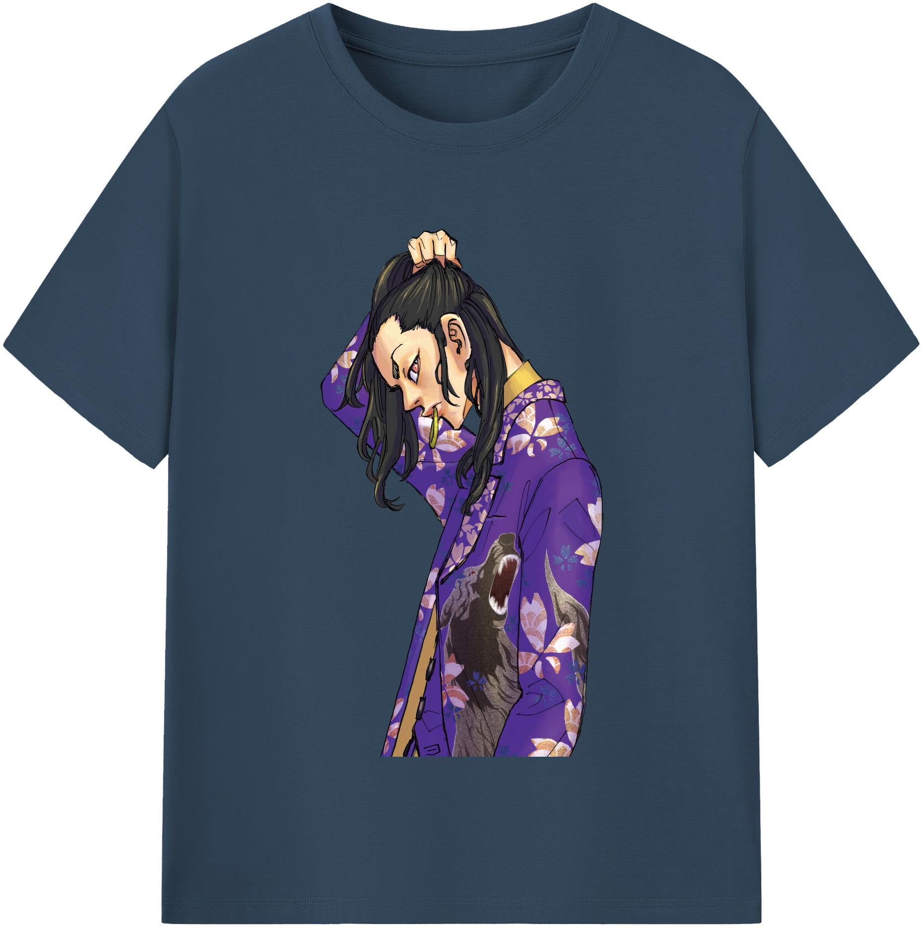 （画像用） 東京リベンジャーズ Tokyo Revengers レディースカジュアルプリントTシャツ（綿100％）