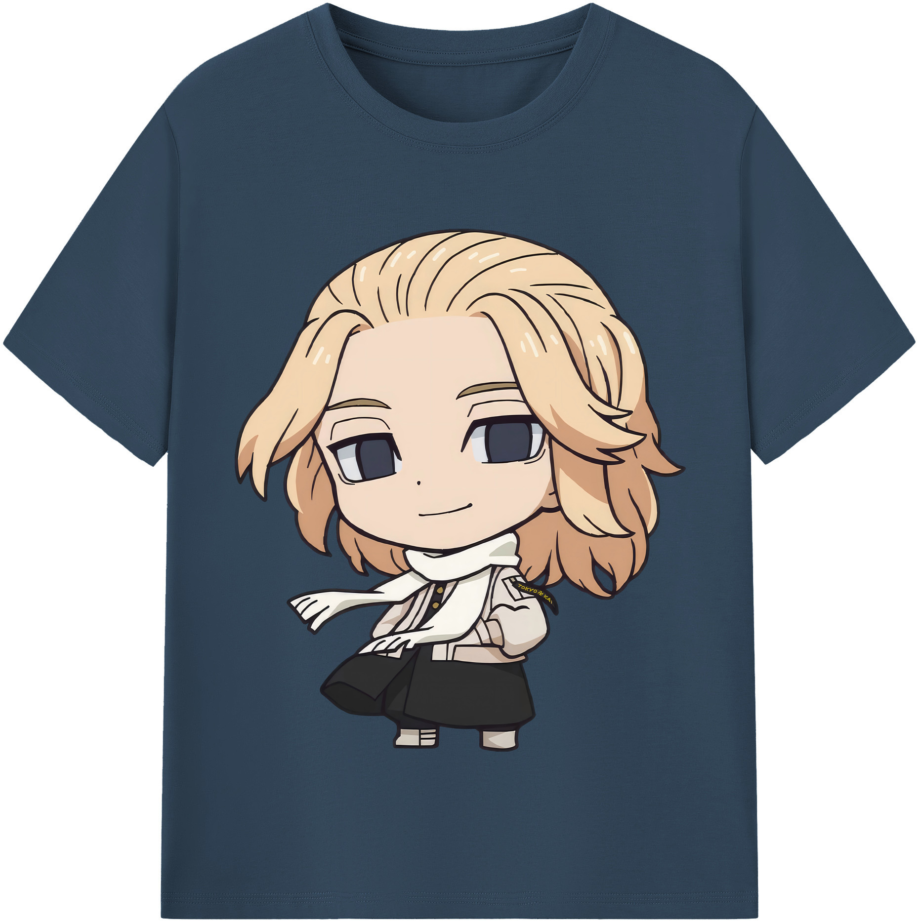 （画像用） 東京リベンジャーズ Tokyo Revengers レディースカジュアルプリントTシャツ（綿100％）