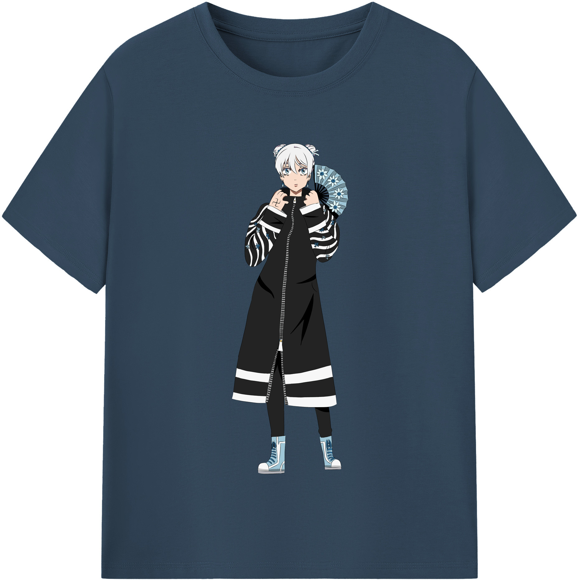 （画像用） 東京リベンジャーズ Tokyo Revengers レディースカジュアルプリントTシャツ（綿100％）