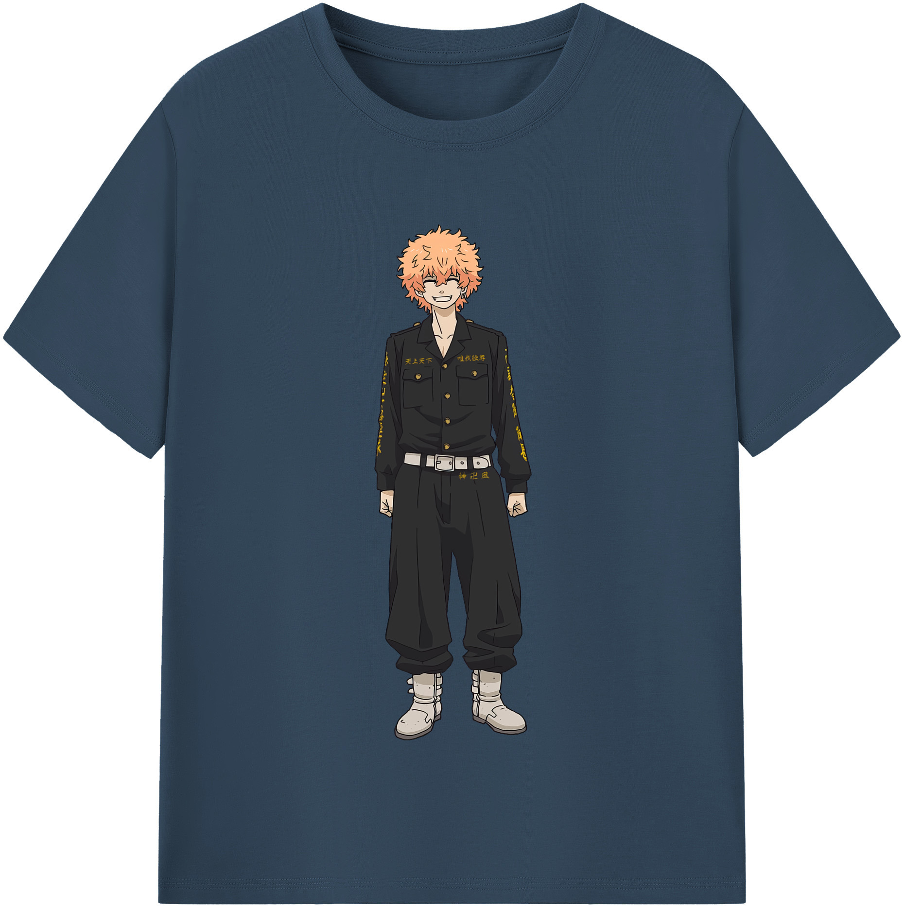（画像用） 東京リベンジャーズ Tokyo Revengers レディースカジュアルプリントTシャツ（綿100％）