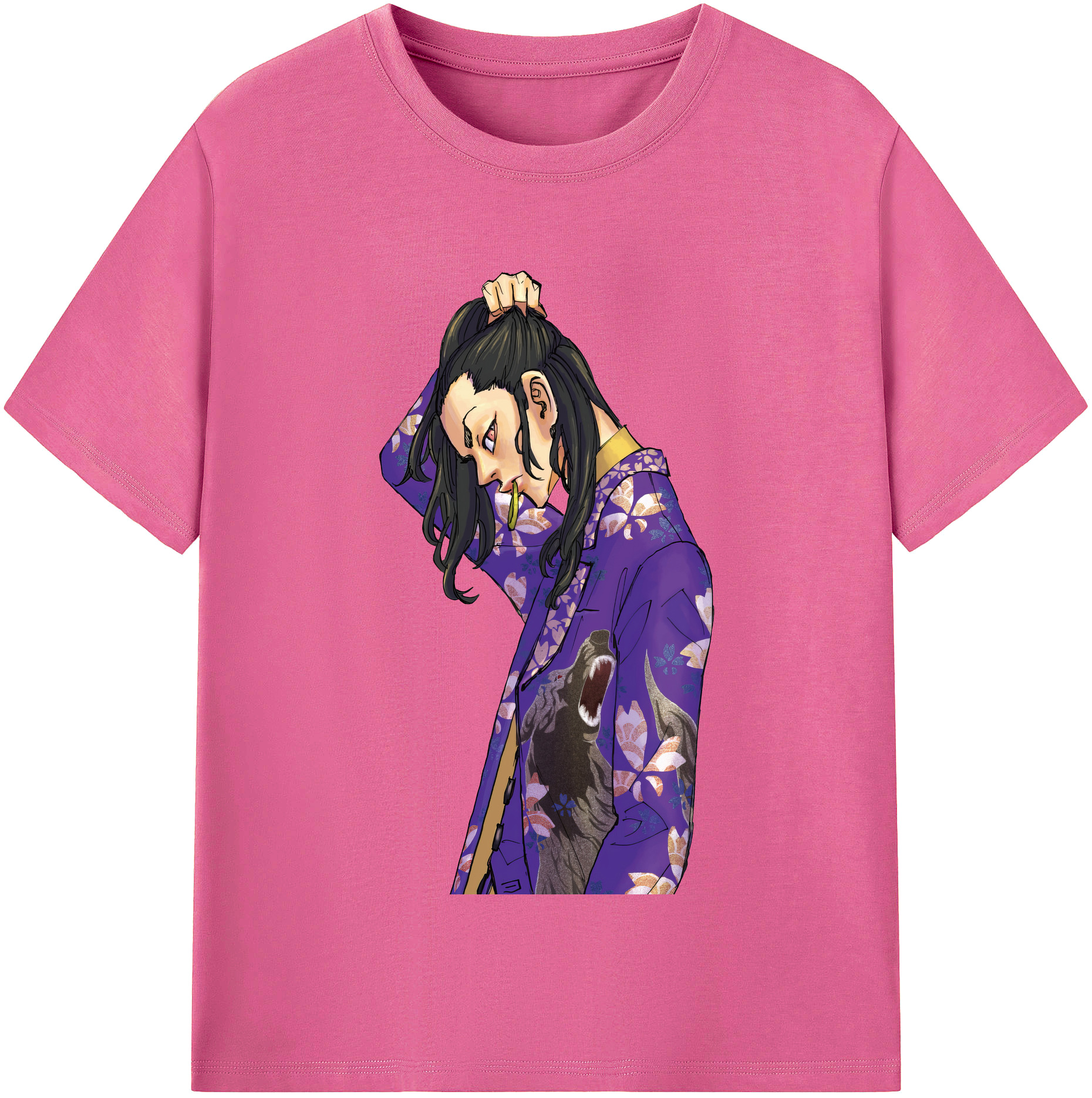 （画像用） 東京リベンジャーズ Tokyo Revengers レディースカジュアルプリントTシャツ（綿100％）