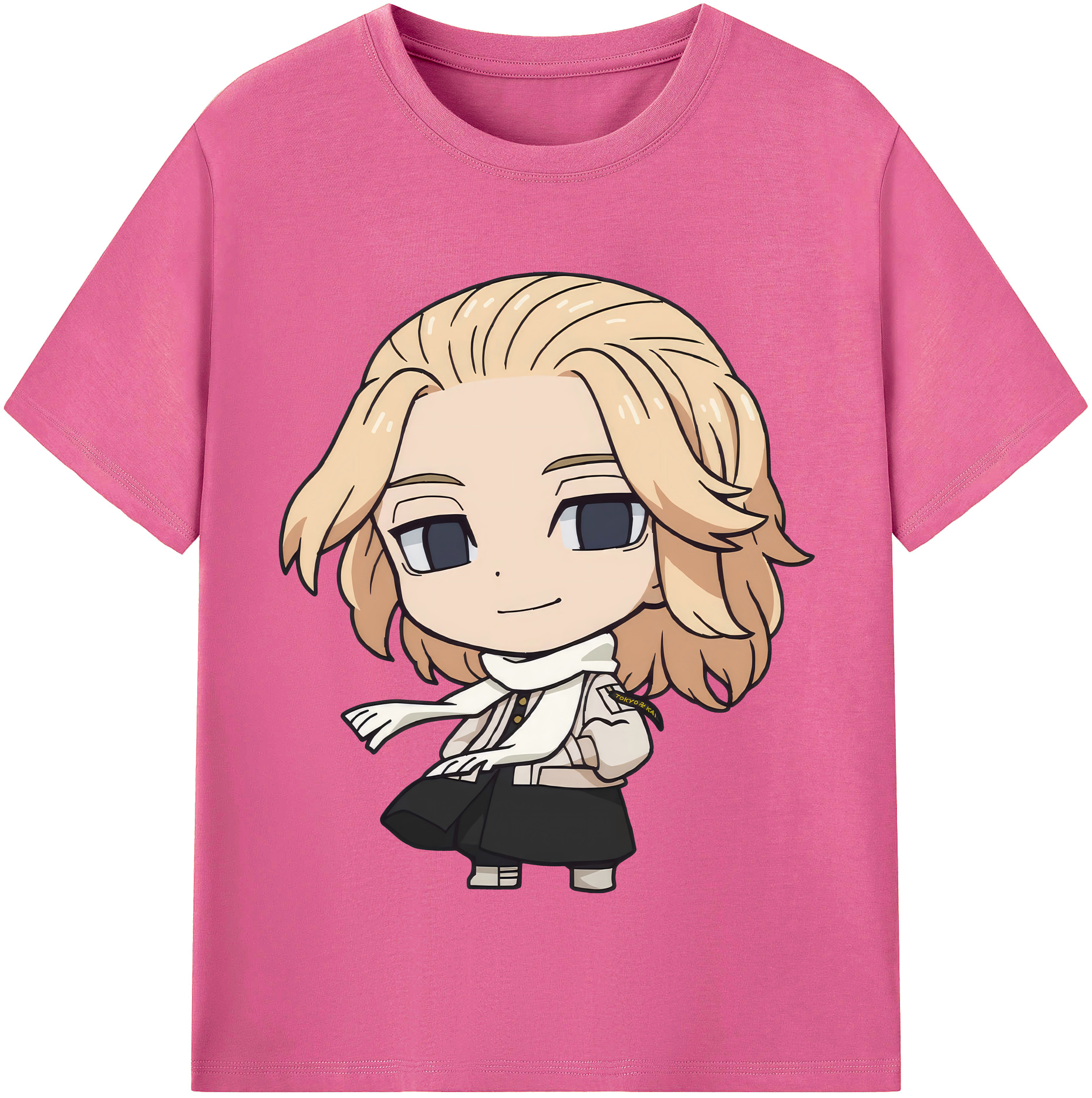 （画像用） 東京リベンジャーズ Tokyo Revengers レディースカジュアルプリントTシャツ（綿100％）