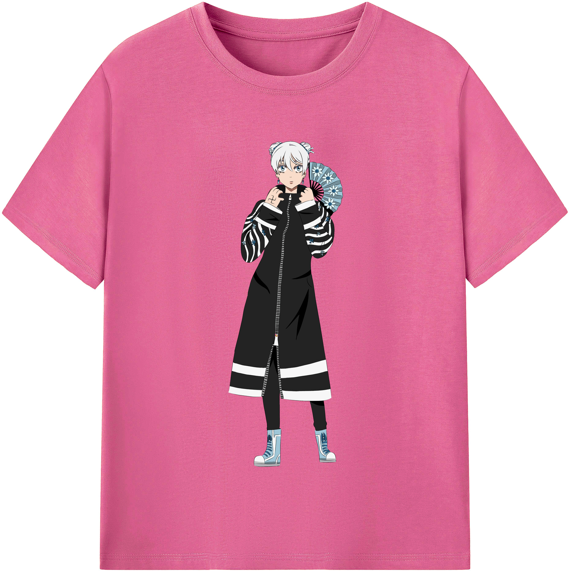（画像用） 東京リベンジャーズ Tokyo Revengers レディースカジュアルプリントTシャツ（綿100％）