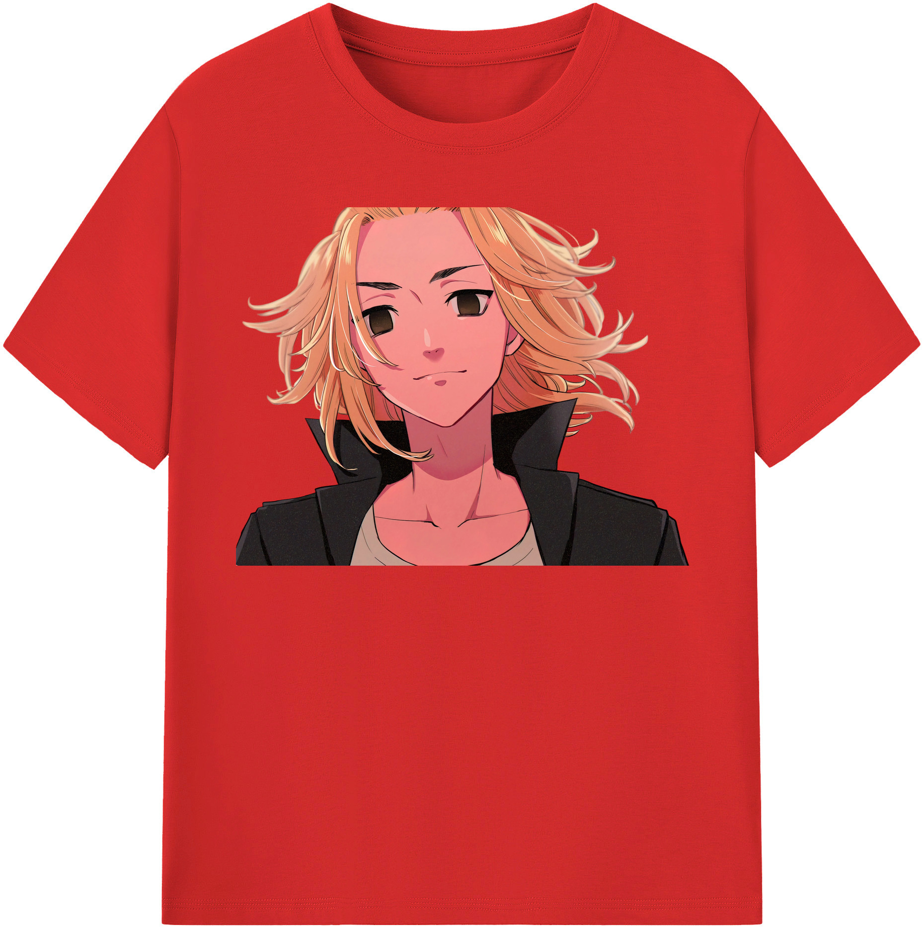 （画像用） 東京リベンジャーズ Tokyo Revengers レディースカジュアルプリントTシャツ（綿100％）