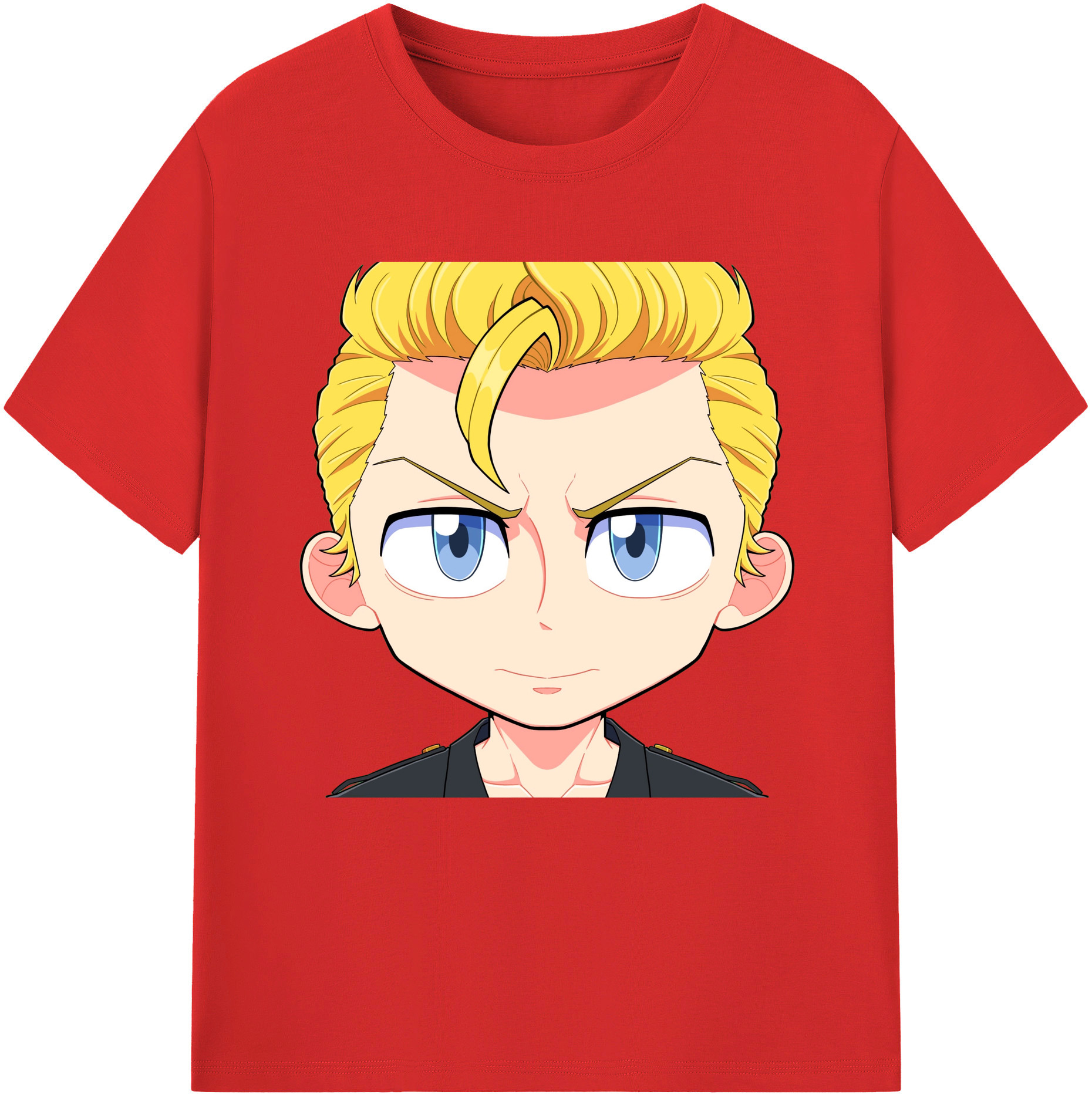 （画像用） 東京リベンジャーズ Tokyo Revengers レディースカジュアルプリントTシャツ（綿100％）