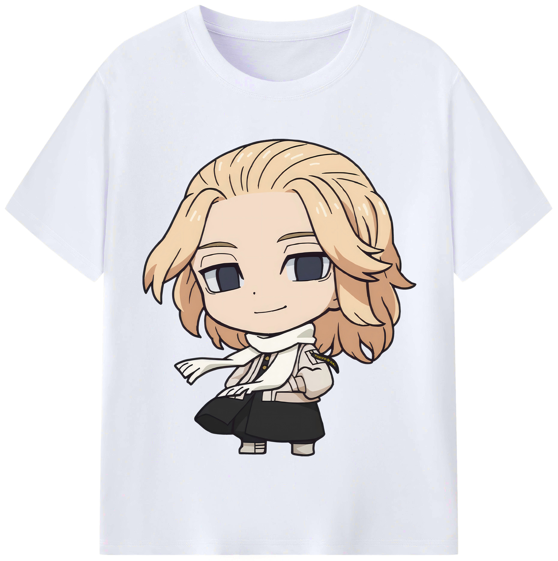 （画像用） 東京リベンジャーズ Tokyo Revengers レディースカジュアルプリントTシャツ（綿100％）