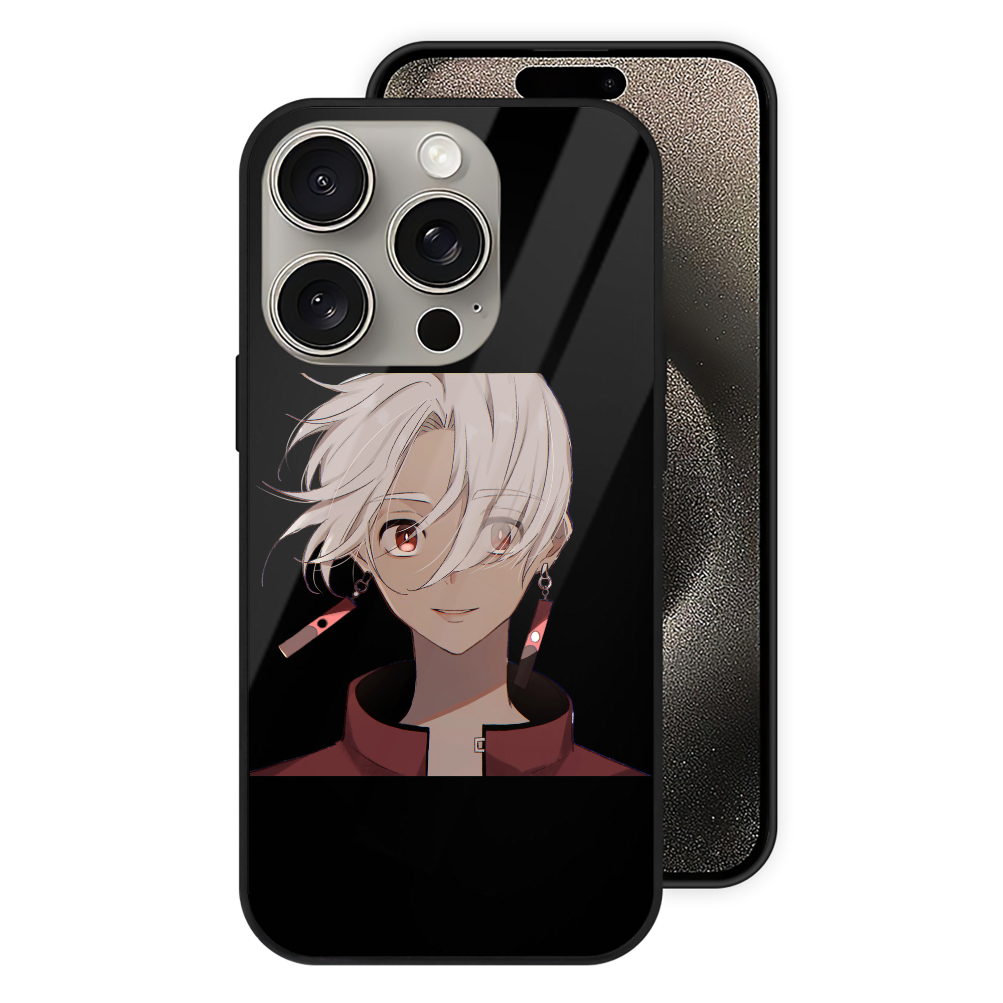 （画像用） 東京リベンジャーズ Tokyo Revengers 【iPhone15Pro対応】スマホケース 耐衝撃＆黄変防止 背面ガラス
