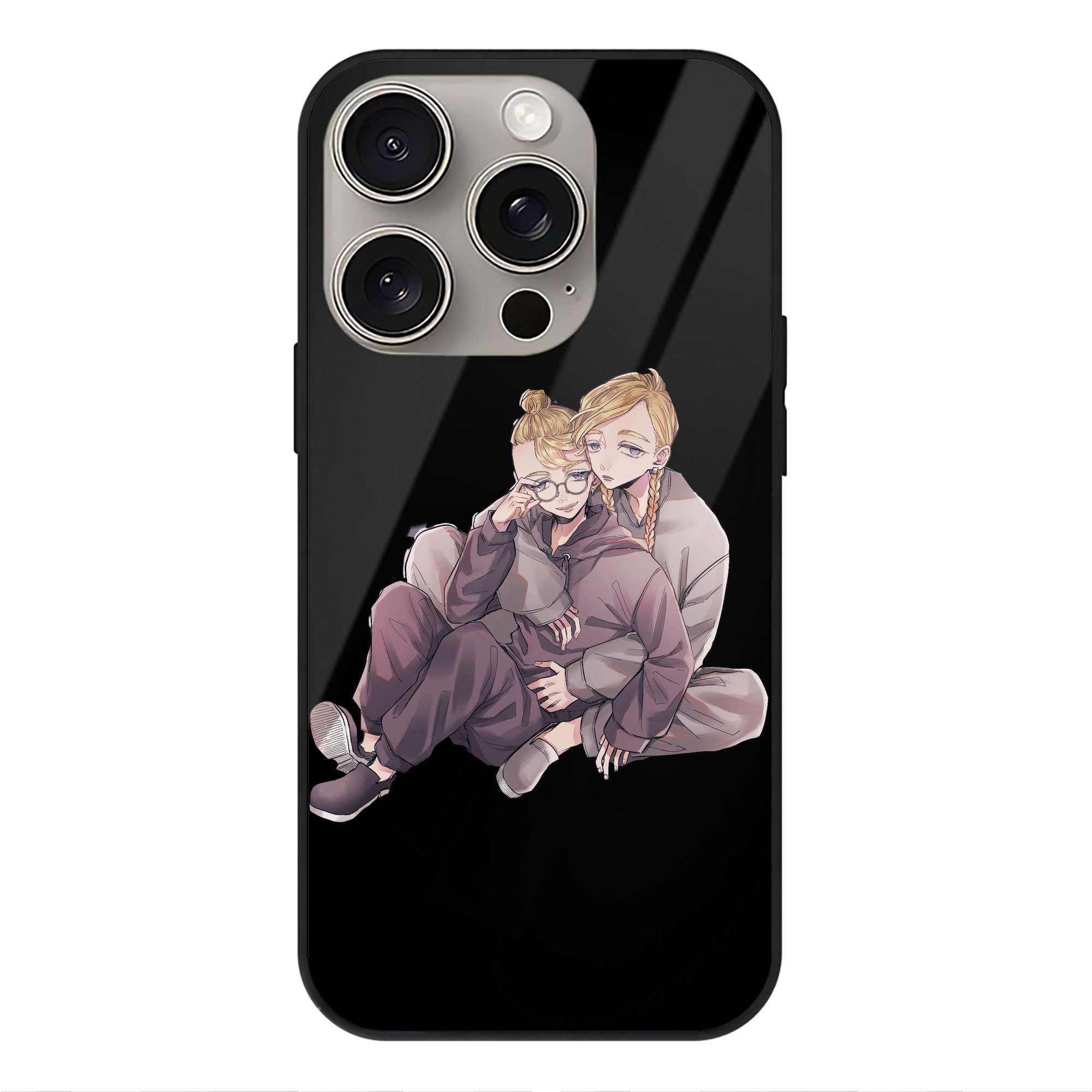 （画像用） 東京リベンジャーズ Tokyo Revengers 【iPhone15Pro対応】スマホケース 耐衝撃＆黄変防止 背面ガラス