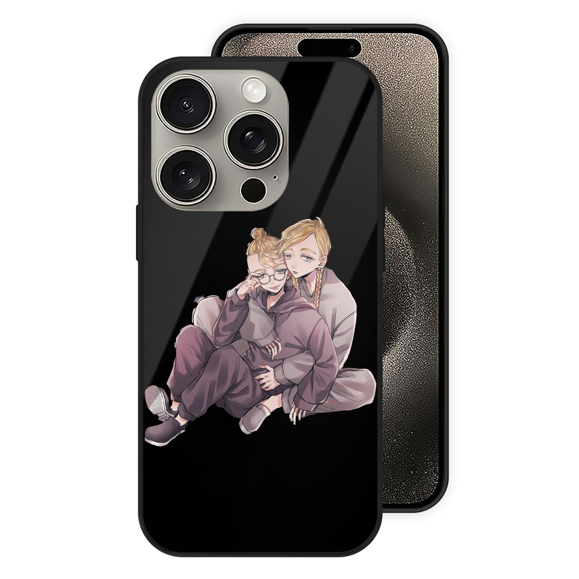 （画像用） 東京リベンジャーズ Tokyo Revengers 【iPhone15Pro対応】スマホケース 耐衝撃＆黄変防止 背面ガラス