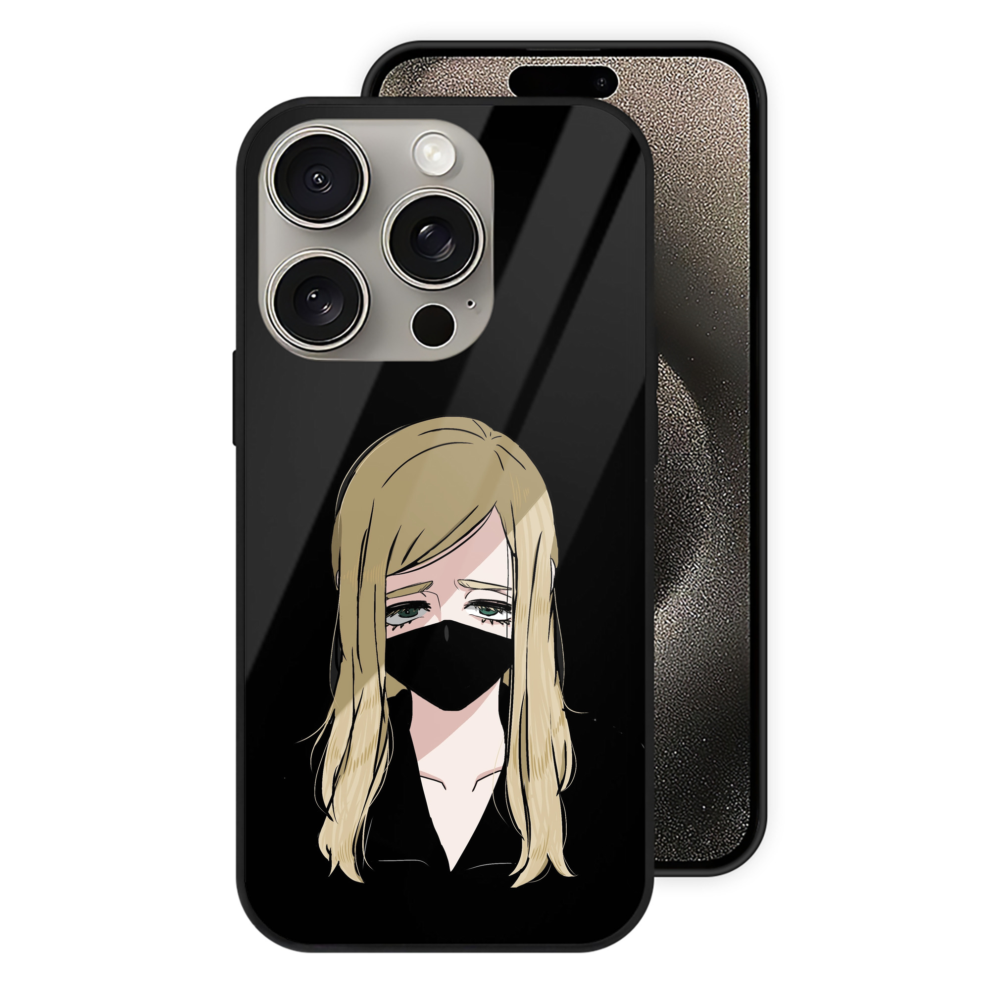 （画像用） 東京リベンジャーズ Tokyo Revengers 【iPhone15Pro対応】スマホケース 耐衝撃＆黄変防止 背面ガラス
