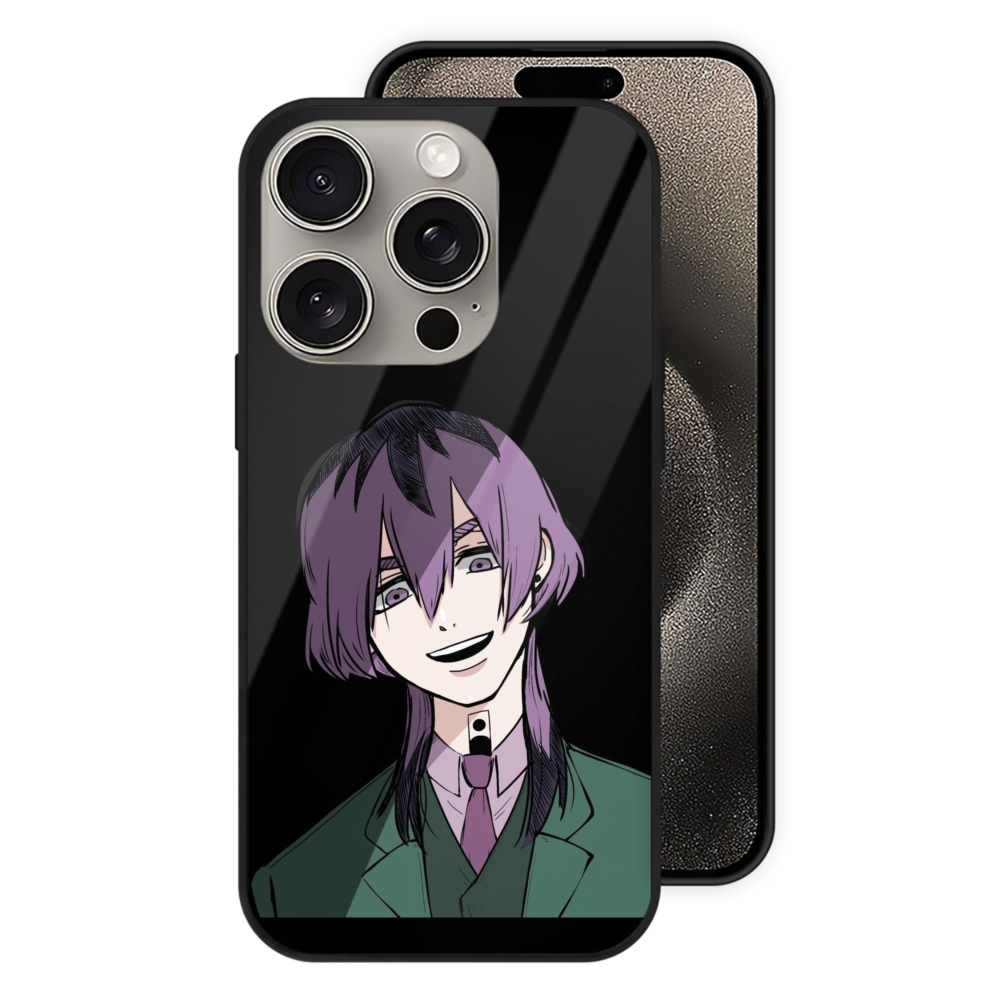 （画像用） 東京リベンジャーズ Tokyo Revengers 【iPhone15Pro対応】スマホケース 耐衝撃＆黄変防止 背面ガラス