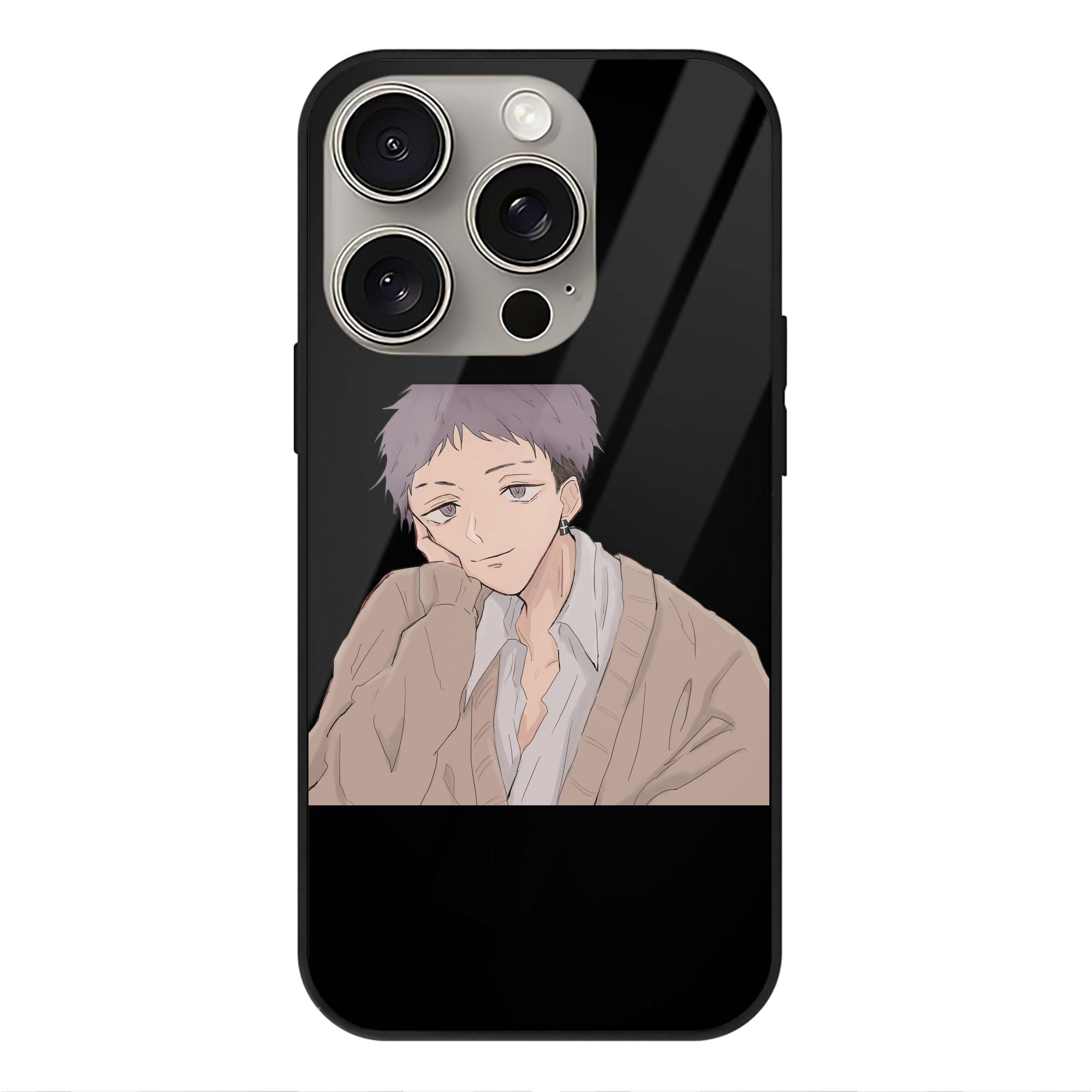 （画像用） 東京リベンジャーズ Tokyo Revengers 【iPhone15Pro対応】スマホケース 耐衝撃＆黄変防止 背面ガラス
