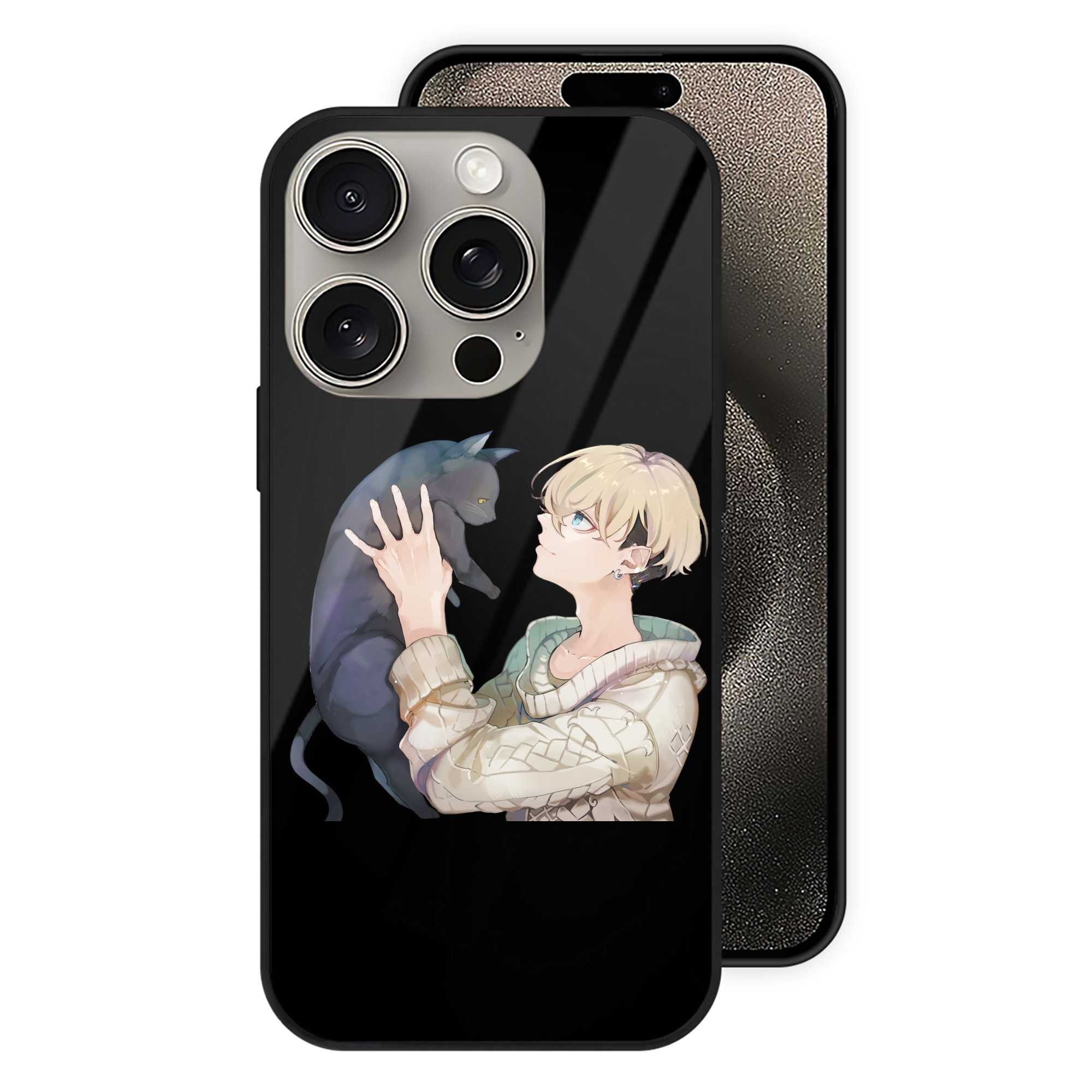 （画像用） 東京リベンジャーズ Tokyo Revengers 【iPhone15Pro対応】スマホケース 耐衝撃＆黄変防止 背面ガラス