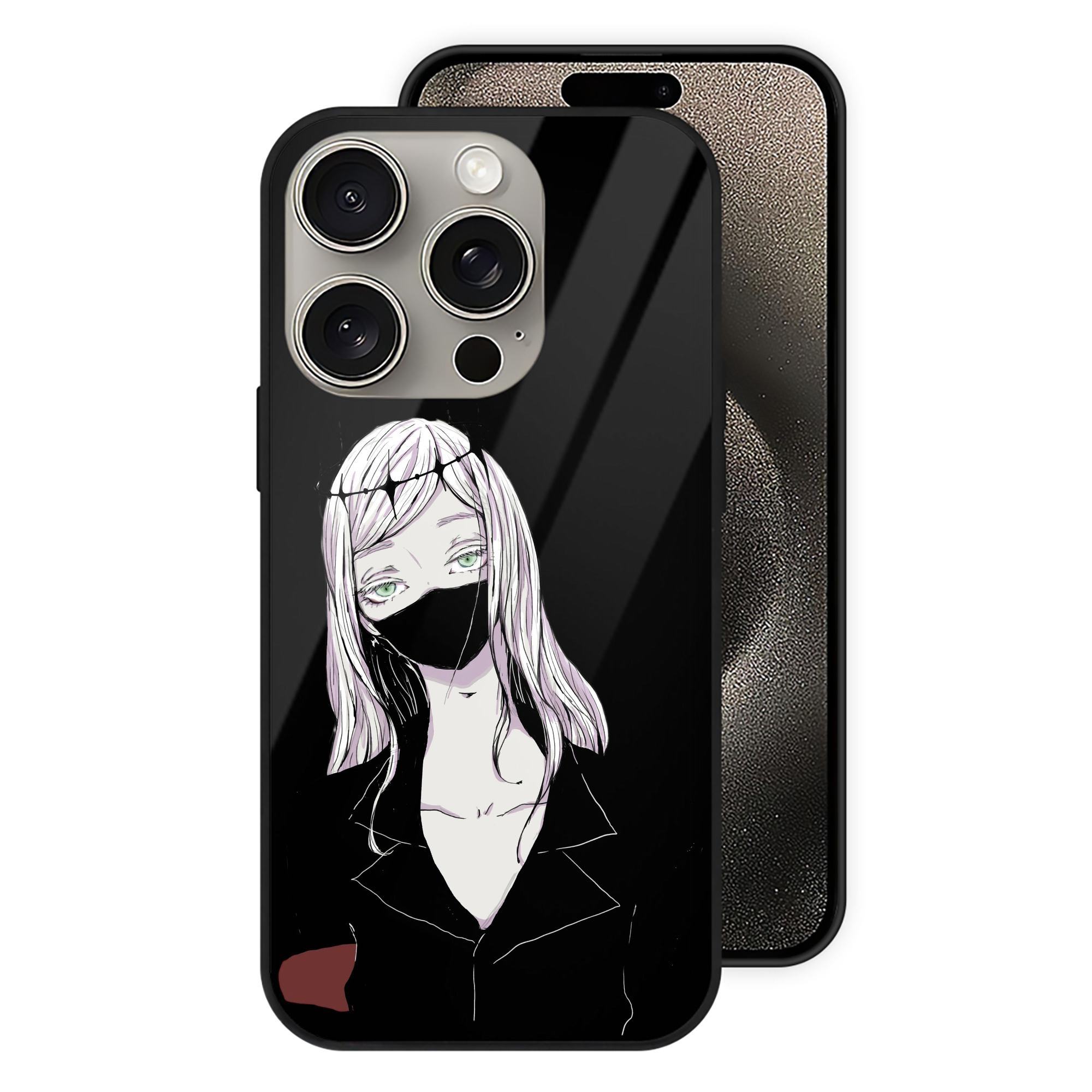 （画像用） 東京リベンジャーズ Tokyo Revengers 【iPhone15Pro対応】スマホケース 耐衝撃＆黄変防止 背面ガラス