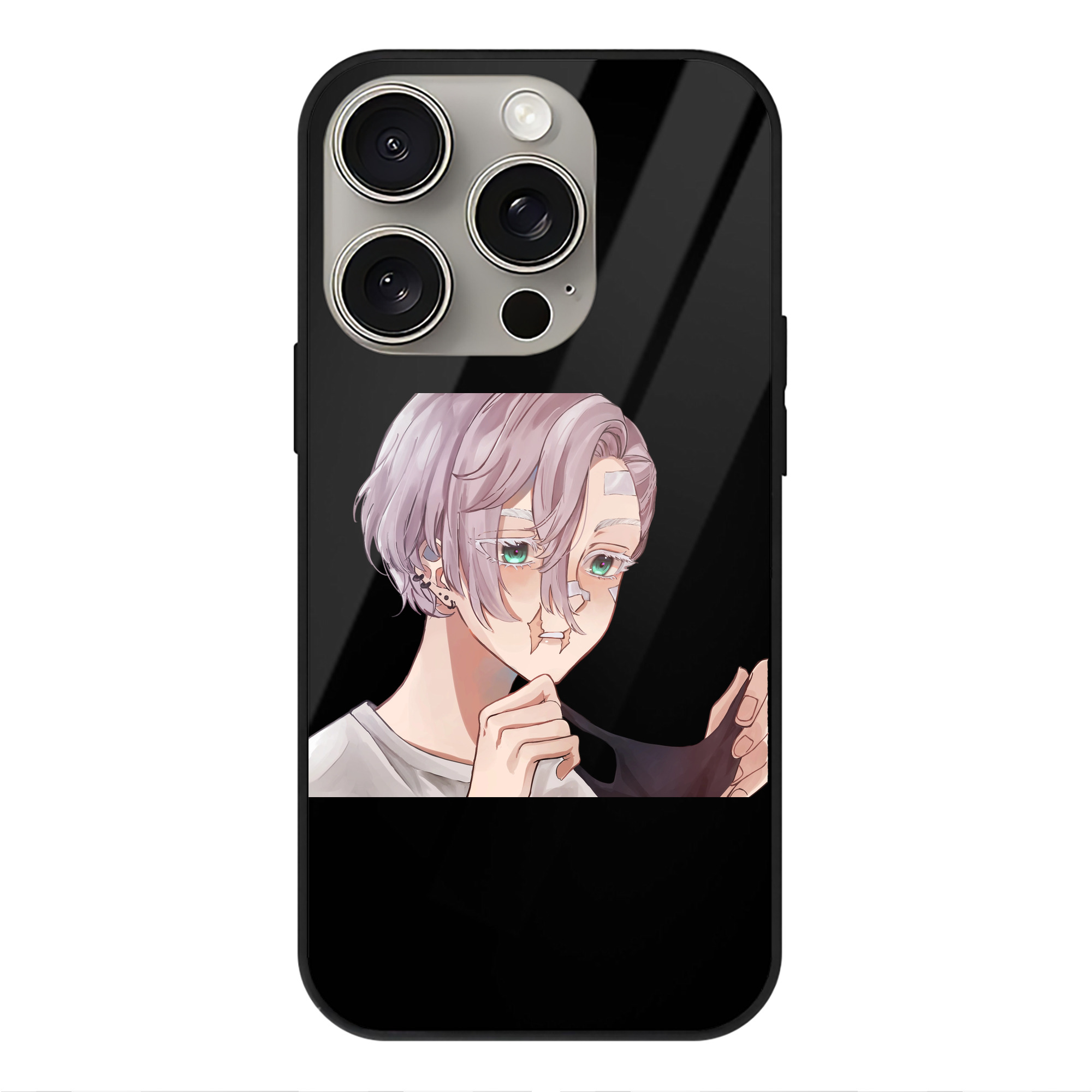 （画像用） 東京リベンジャーズ Tokyo Revengers 【iPhone15Pro対応】スマホケース 耐衝撃＆黄変防止 背面ガラス