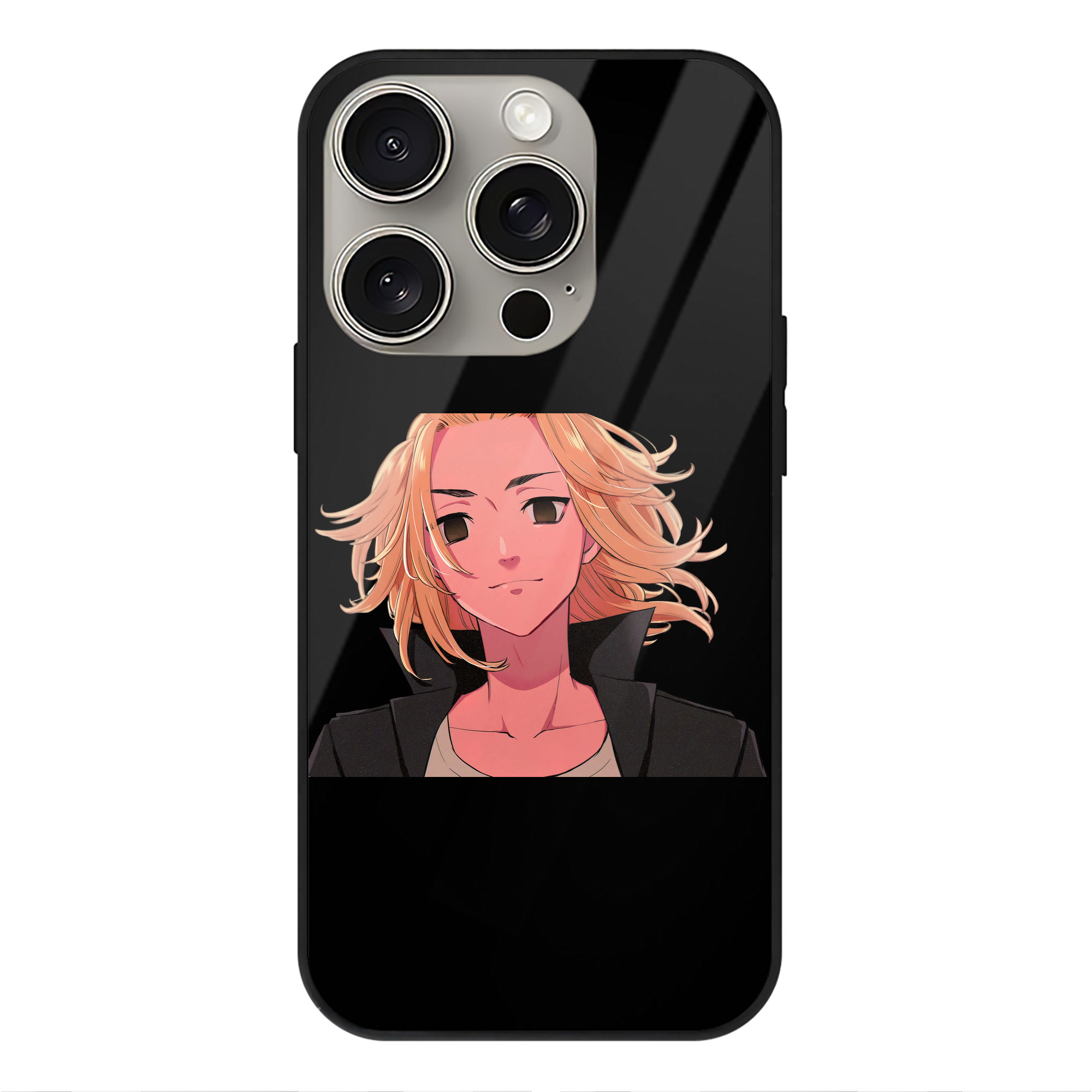 （画像用） 東京リベンジャーズ Tokyo Revengers 【iPhone15Pro対応】スマホケース 耐衝撃＆黄変防止 背面ガラス