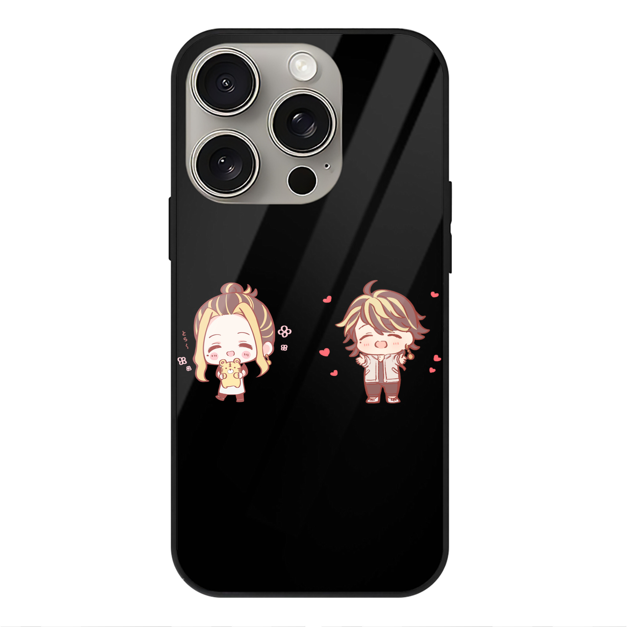 （画像用） 東京リベンジャーズ Tokyo Revengers 【iPhone15Pro対応】スマホケース 耐衝撃＆黄変防止 背面ガラス