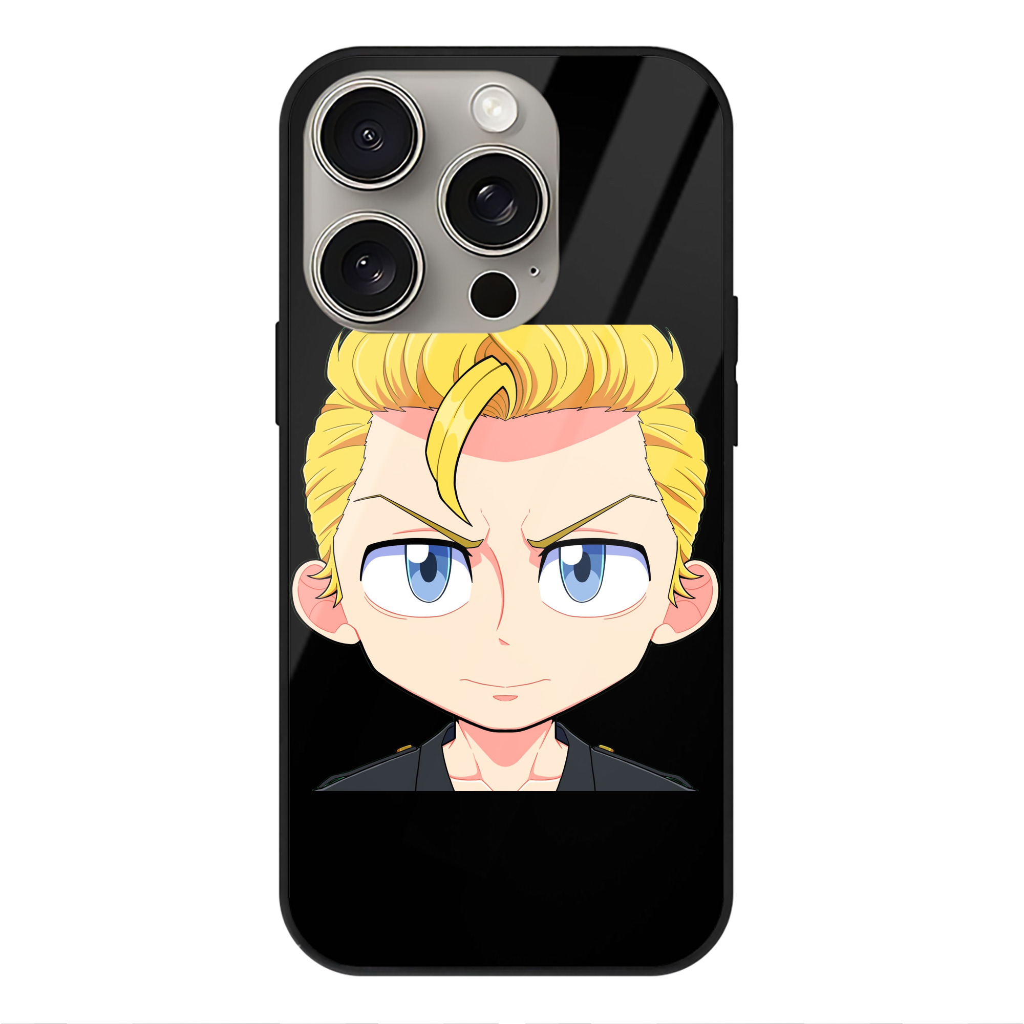 （画像用） 東京リベンジャーズ Tokyo Revengers 【iPhone15Pro対応】スマホケース 耐衝撃＆黄変防止 背面ガラス