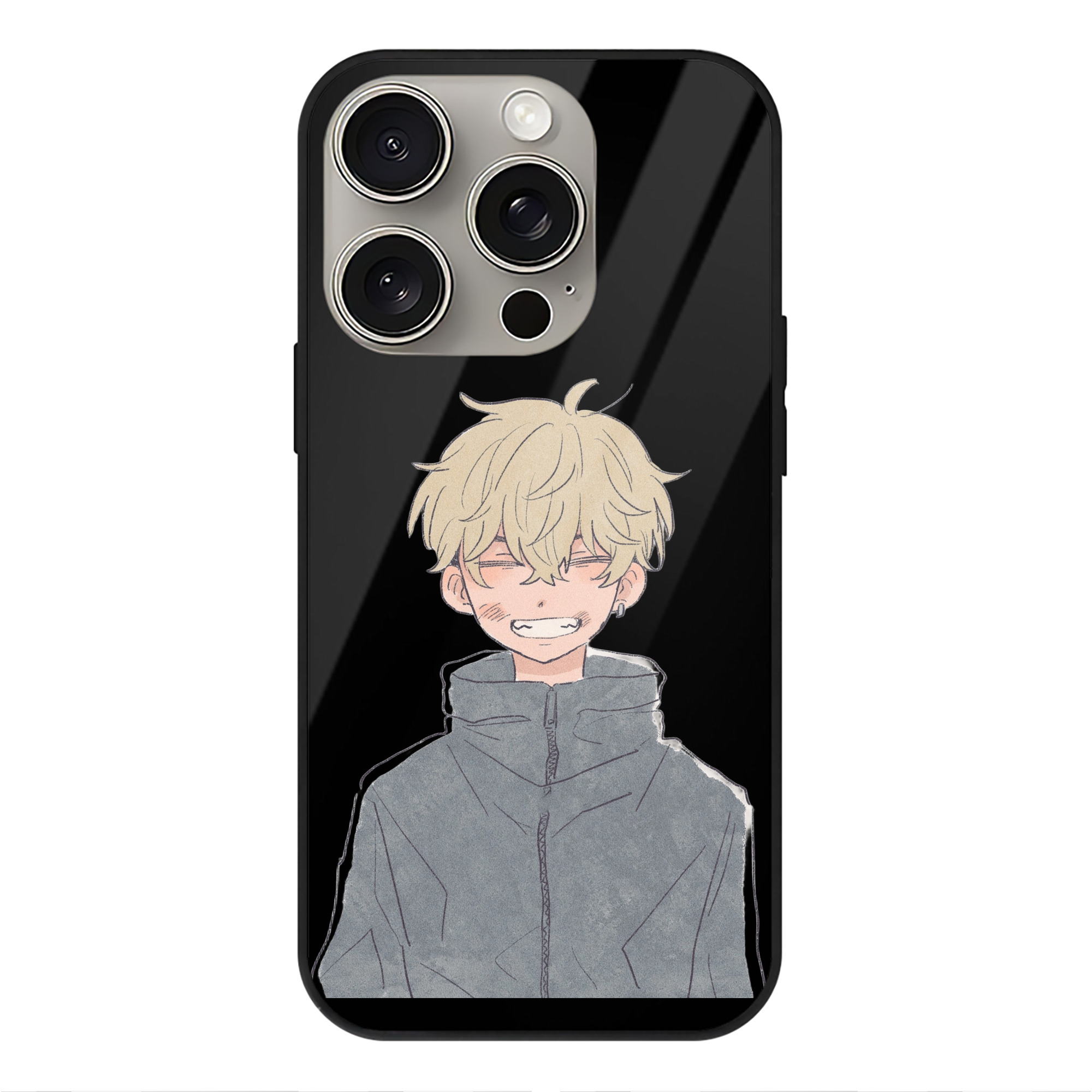 （画像用） 東京リベンジャーズ Tokyo Revengers 【iPhone15Pro対応】スマホケース 耐衝撃＆黄変防止 背面ガラス