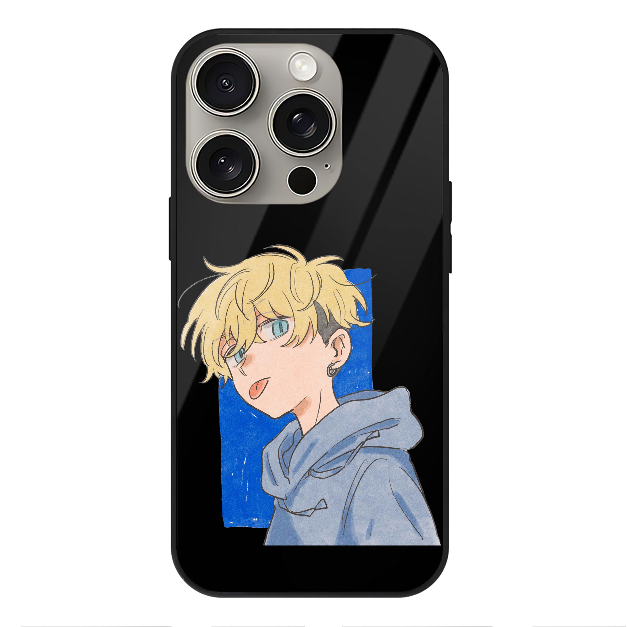 （画像用） 東京リベンジャーズ Tokyo Revengers 【iPhone15Pro対応】スマホケース 耐衝撃＆黄変防止 背面ガラス