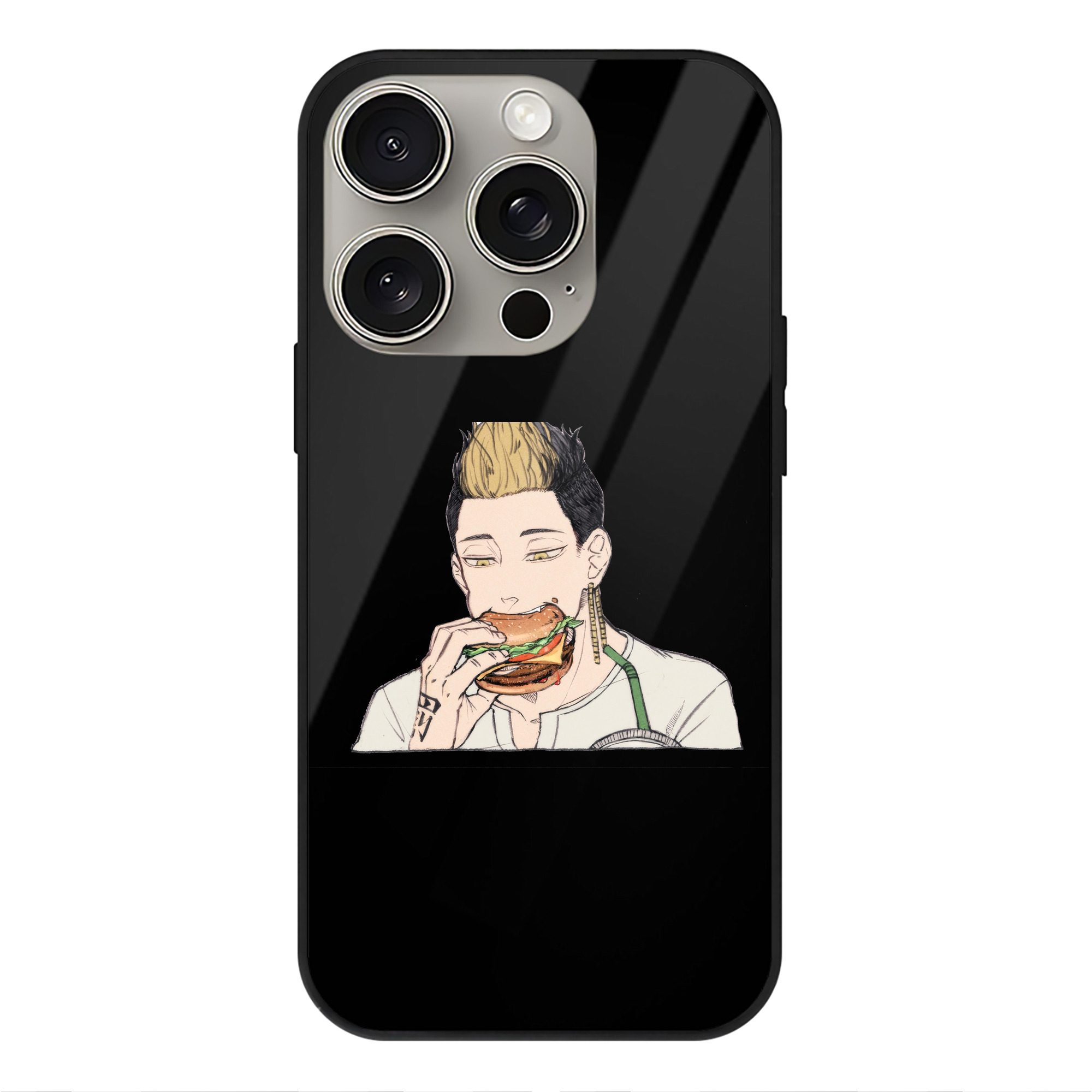 （画像用） 東京リベンジャーズ Tokyo Revengers 【iPhone15Pro対応】スマホケース 耐衝撃＆黄変防止 背面ガラス