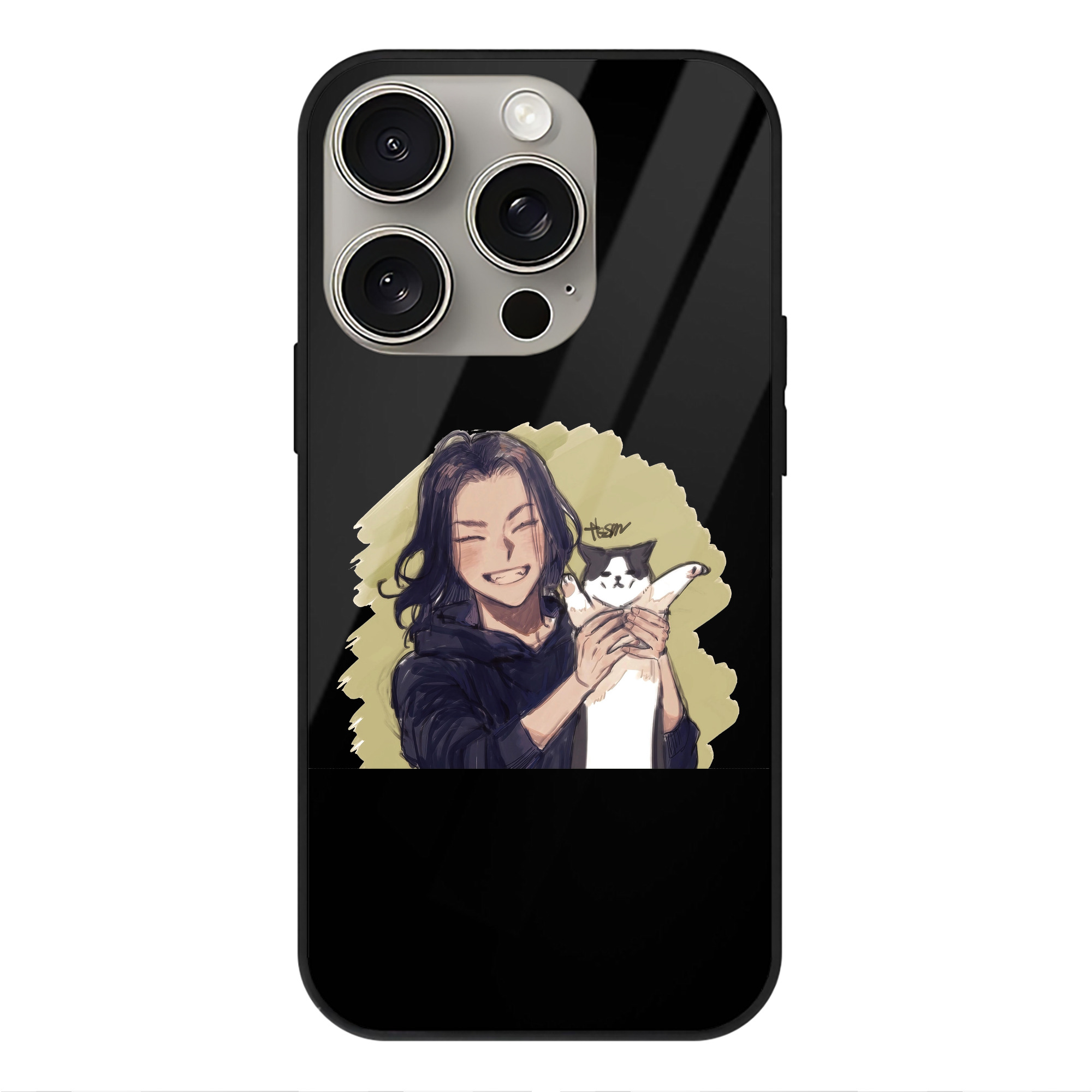 （画像用） 東京リベンジャーズ Tokyo Revengers 【iPhone15Pro対応】スマホケース 耐衝撃＆黄変防止 背面ガラス