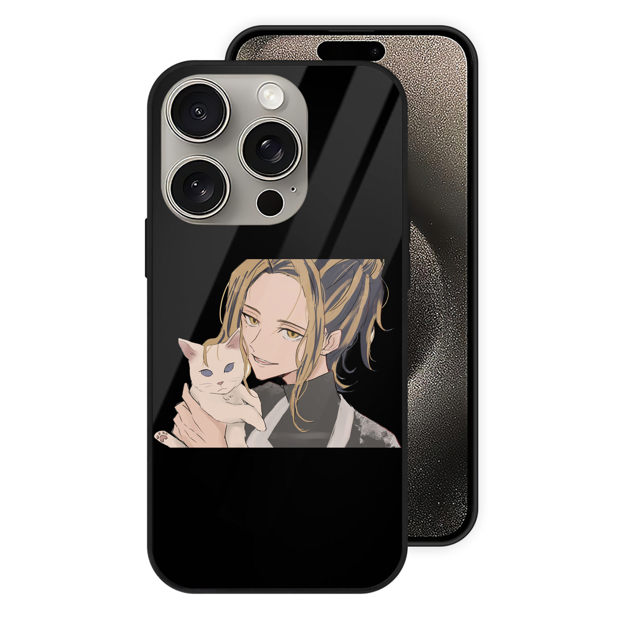 （画像用） 東京リベンジャーズ Tokyo Revengers 【iPhone15Pro対応】スマホケース 耐衝撃＆黄変防止 背面ガラス