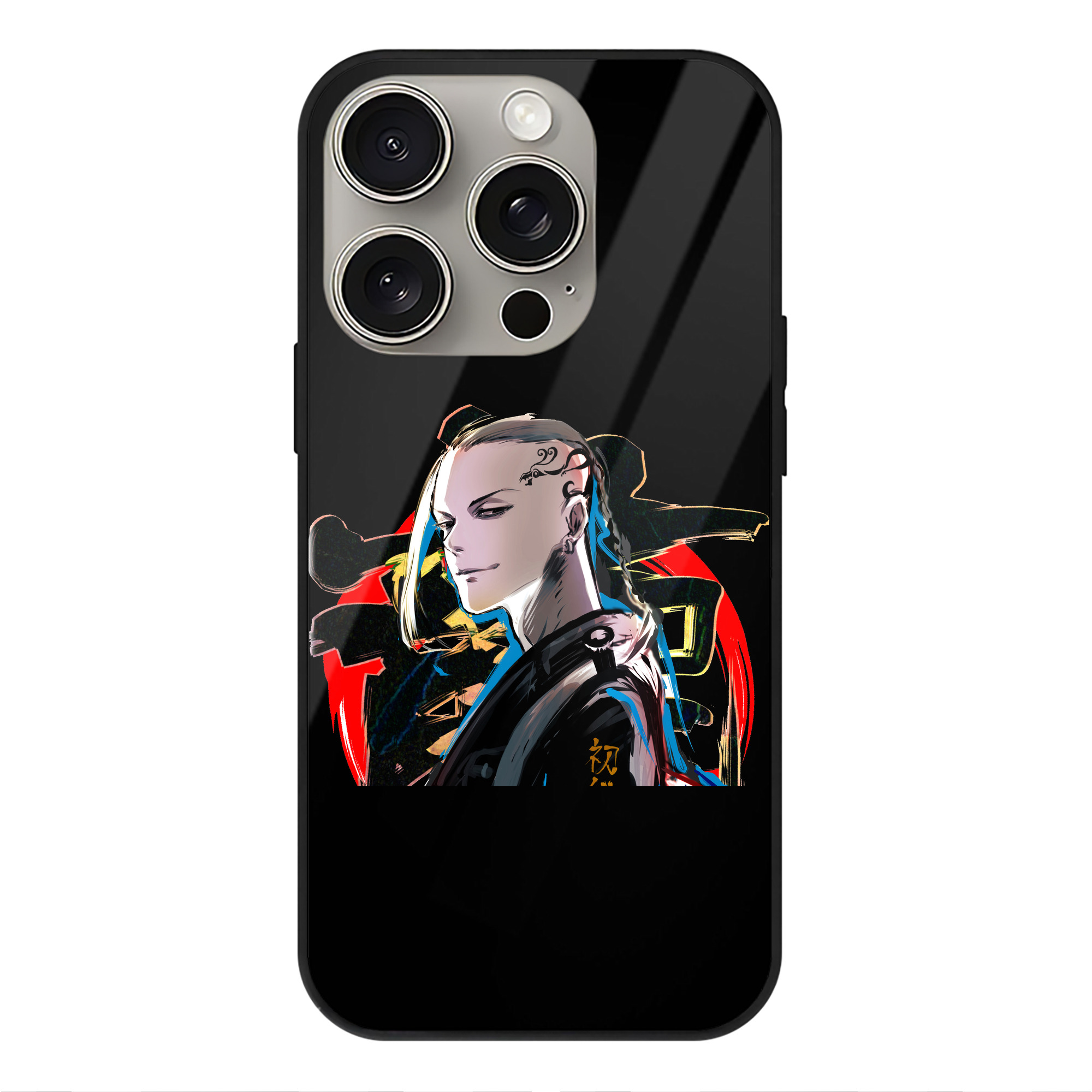（画像用） 東京リベンジャーズ Tokyo Revengers 【iPhone15Pro対応】スマホケース 耐衝撃＆黄変防止 背面ガラス