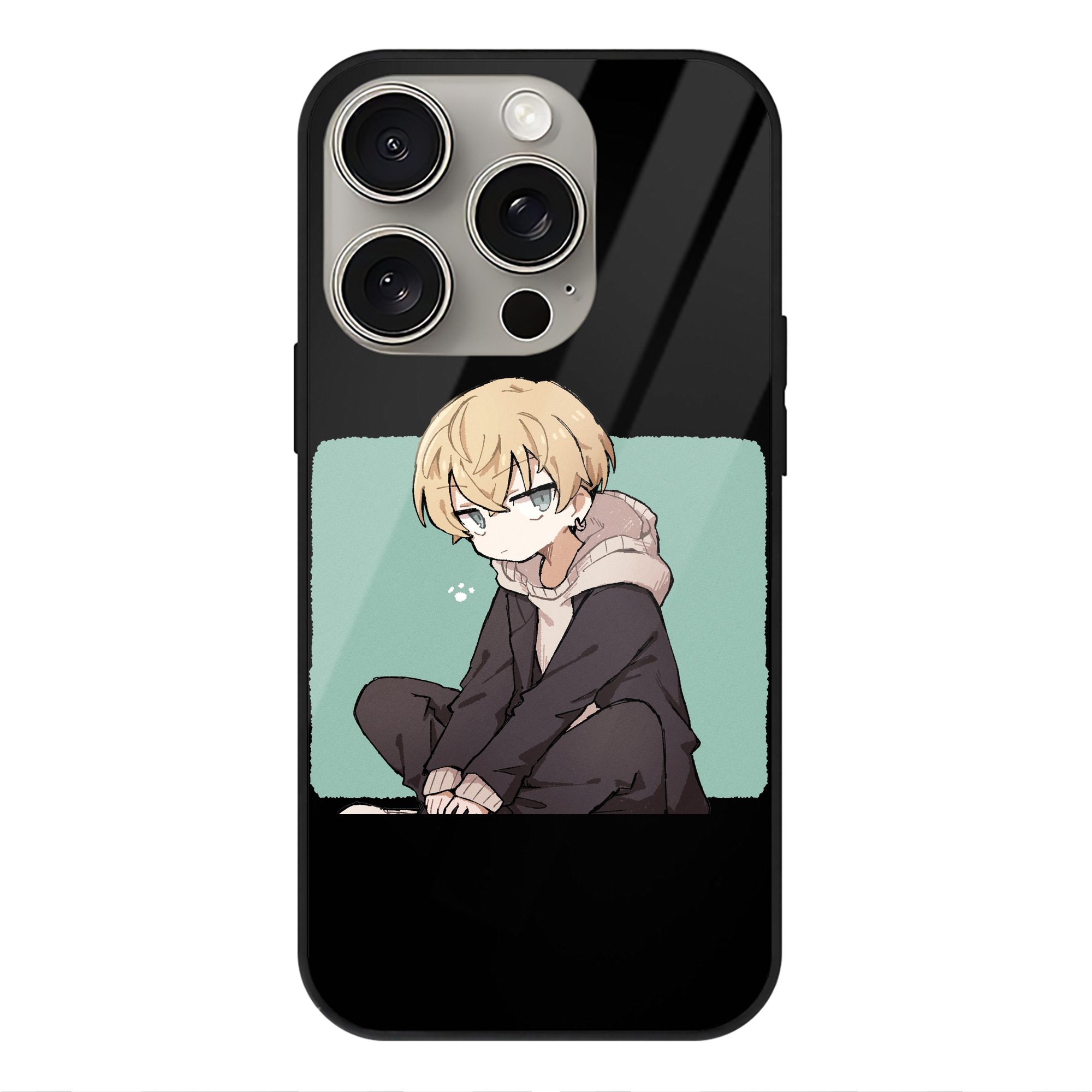 （画像用） 東京リベンジャーズ Tokyo Revengers 【iPhone15Pro対応】スマホケース 耐衝撃＆黄変防止 背面ガラス