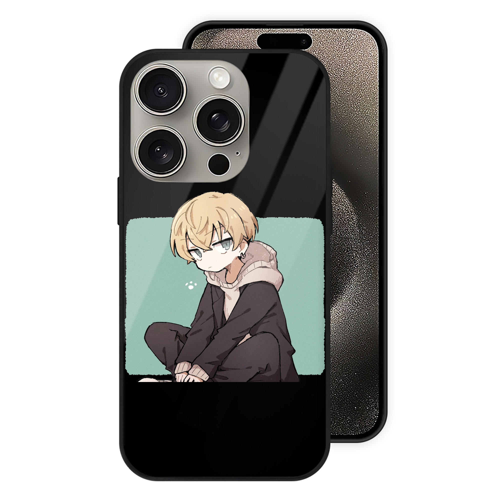 （画像用） 東京リベンジャーズ Tokyo Revengers 【iPhone15Pro対応】スマホケース 耐衝撃＆黄変防止 背面ガラス