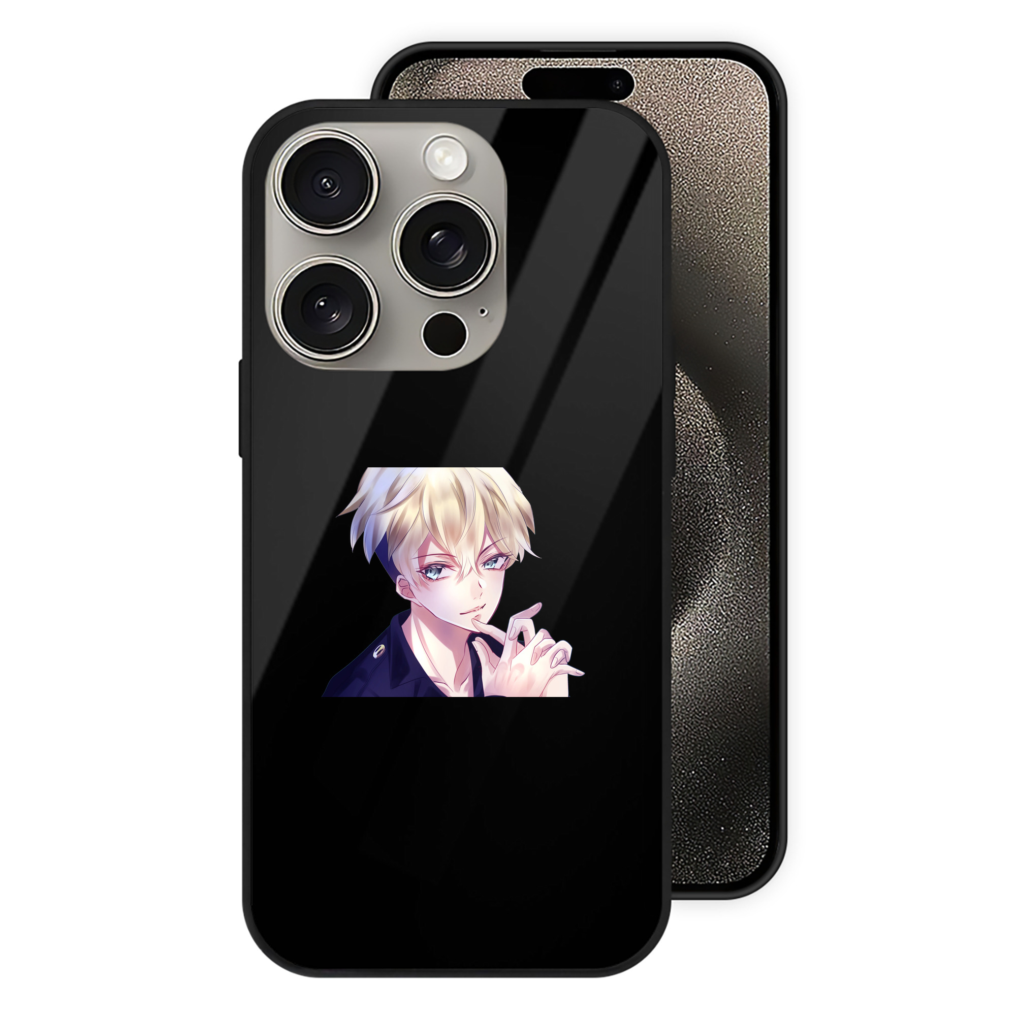 （画像用） 東京リベンジャーズ Tokyo Revengers 【iPhone15Pro対応】スマホケース 耐衝撃＆黄変防止 背面ガラス