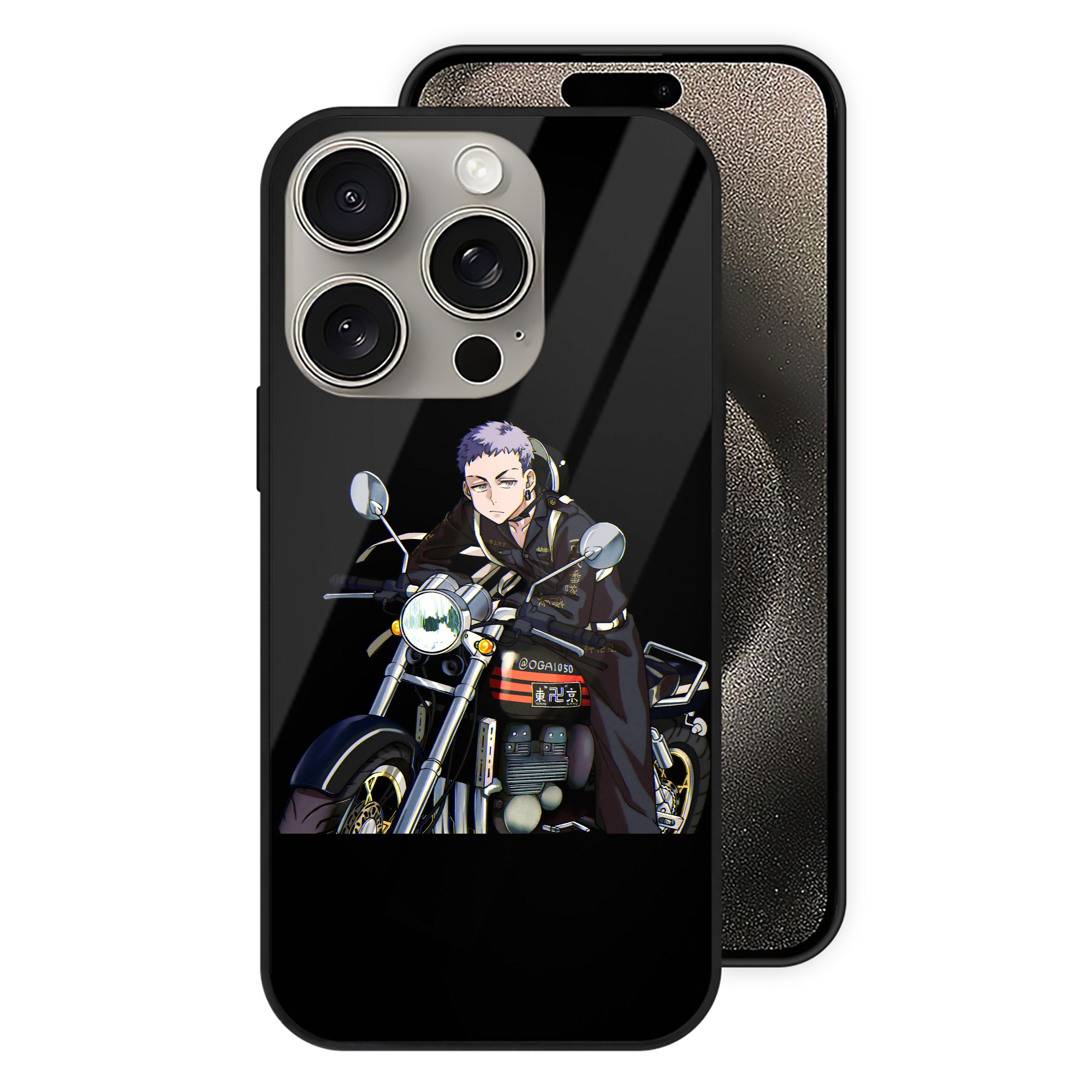 （画像用） 東京リベンジャーズ Tokyo Revengers 【iPhone15Pro対応】スマホケース 耐衝撃＆黄変防止 背面ガラス