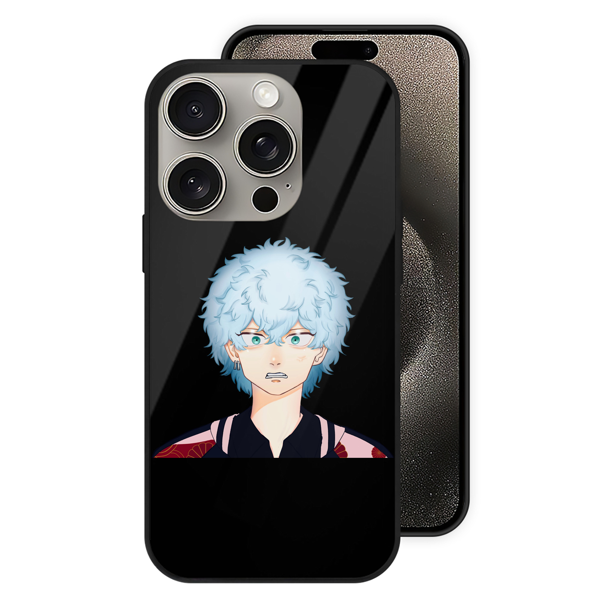 （画像用） 東京リベンジャーズ Tokyo Revengers 【iPhone15Pro対応】スマホケース 耐衝撃＆黄変防止 背面ガラス