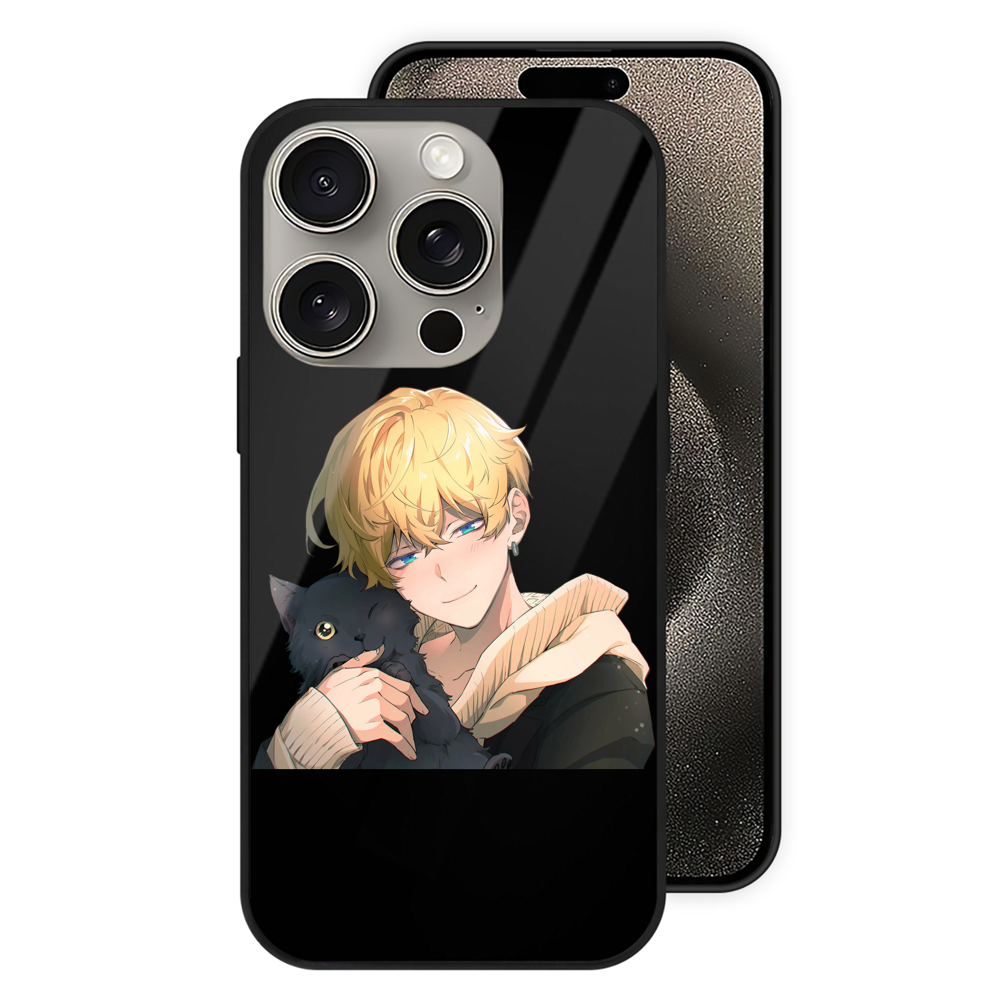 （画像用） 東京リベンジャーズ Tokyo Revengers 【iPhone15Pro対応】スマホケース 耐衝撃＆黄変防止 背面ガラス