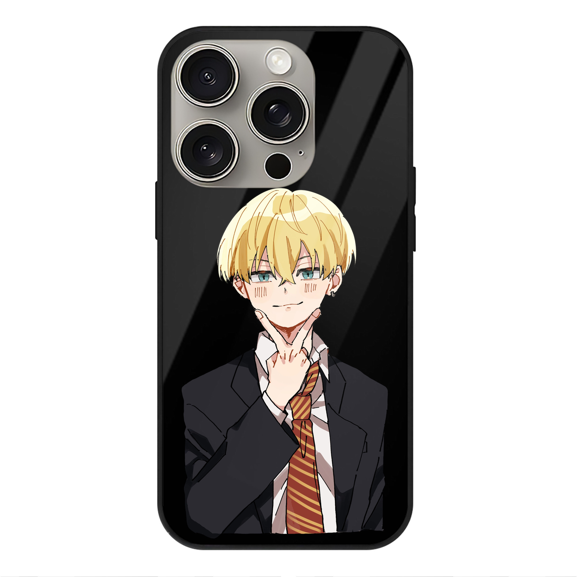 （画像用） 東京リベンジャーズ Tokyo Revengers 【iPhone15Pro対応】スマホケース 耐衝撃＆黄変防止 背面ガラス