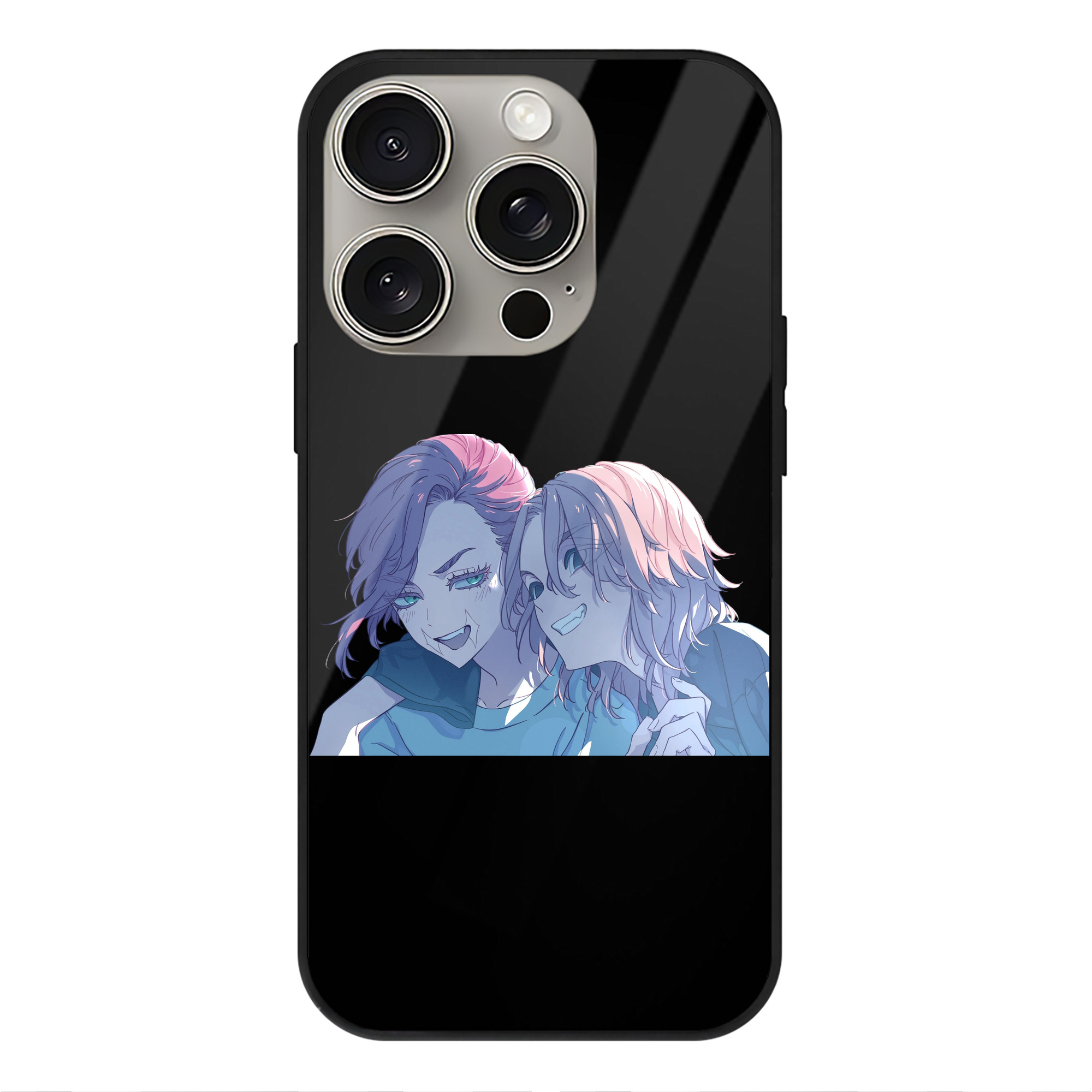（画像用） 東京リベンジャーズ Tokyo Revengers 【iPhone15Pro対応】スマホケース 耐衝撃＆黄変防止 背面ガラス