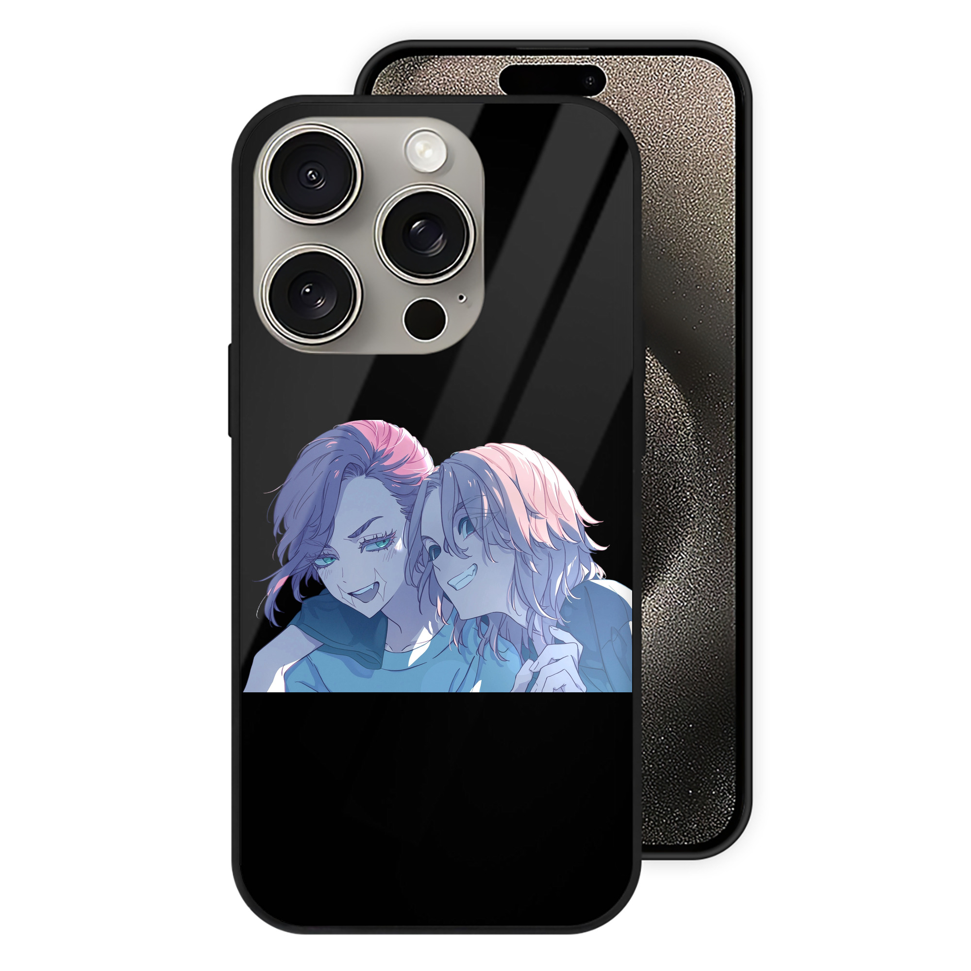 （画像用） 東京リベンジャーズ Tokyo Revengers 【iPhone15Pro対応】スマホケース 耐衝撃＆黄変防止 背面ガラス