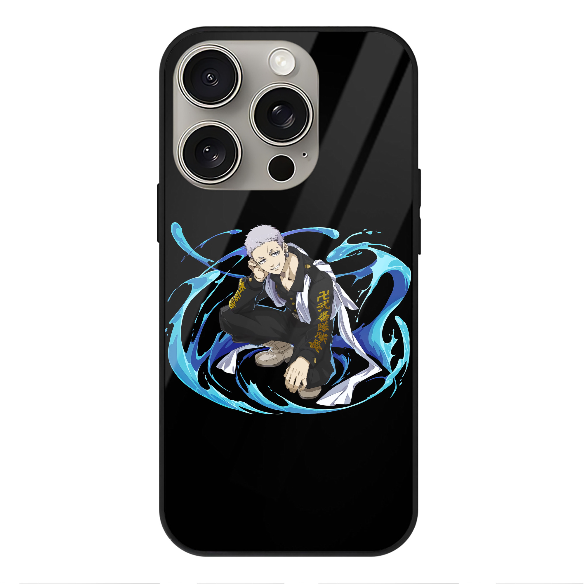 （画像用） 東京リベンジャーズ Tokyo Revengers 【iPhone15Pro対応】スマホケース 耐衝撃＆黄変防止 背面ガラス