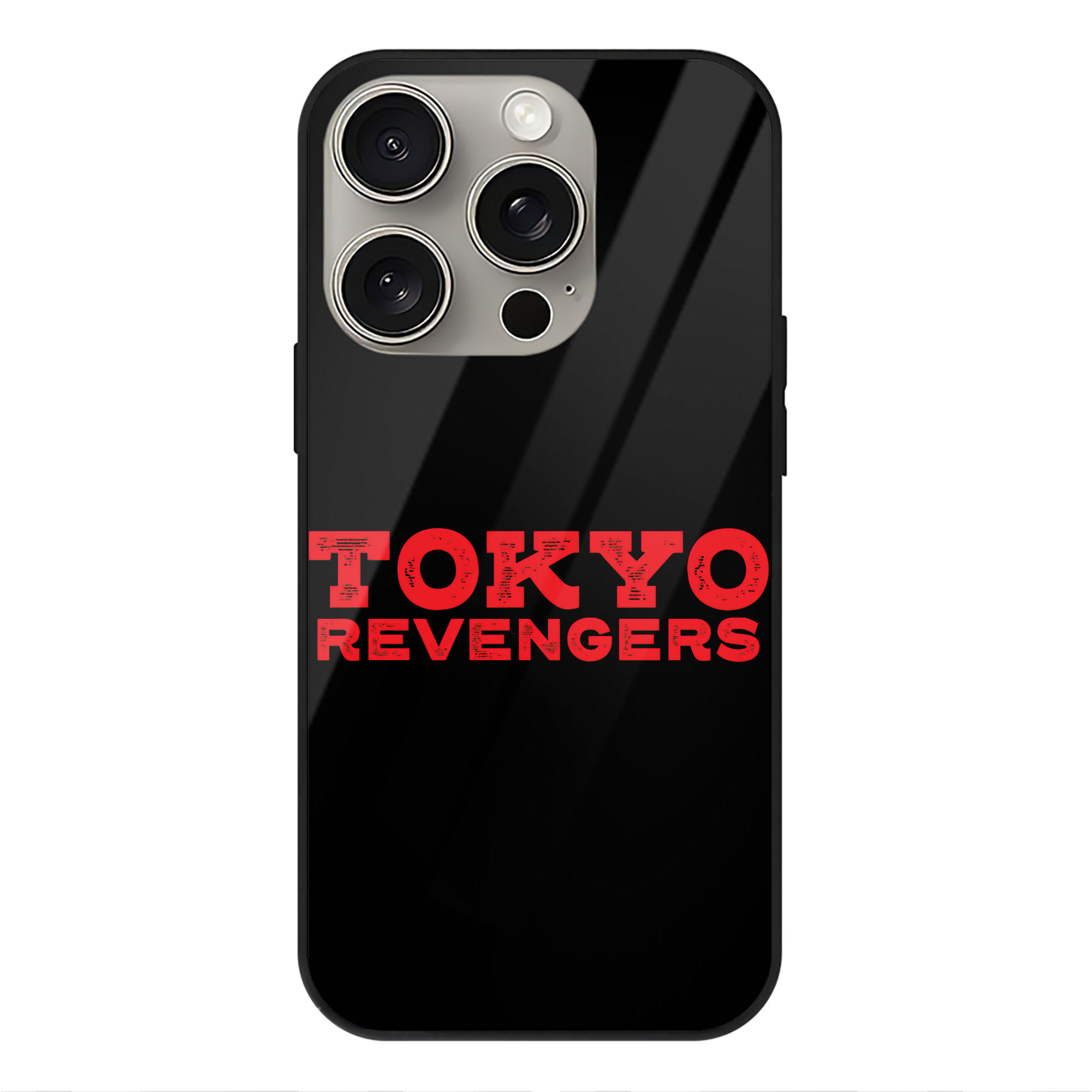 （画像用） 東京リベンジャーズ Tokyo Revengers 【iPhone15Pro対応】スマホケース 耐衝撃＆黄変防止 背面ガラス