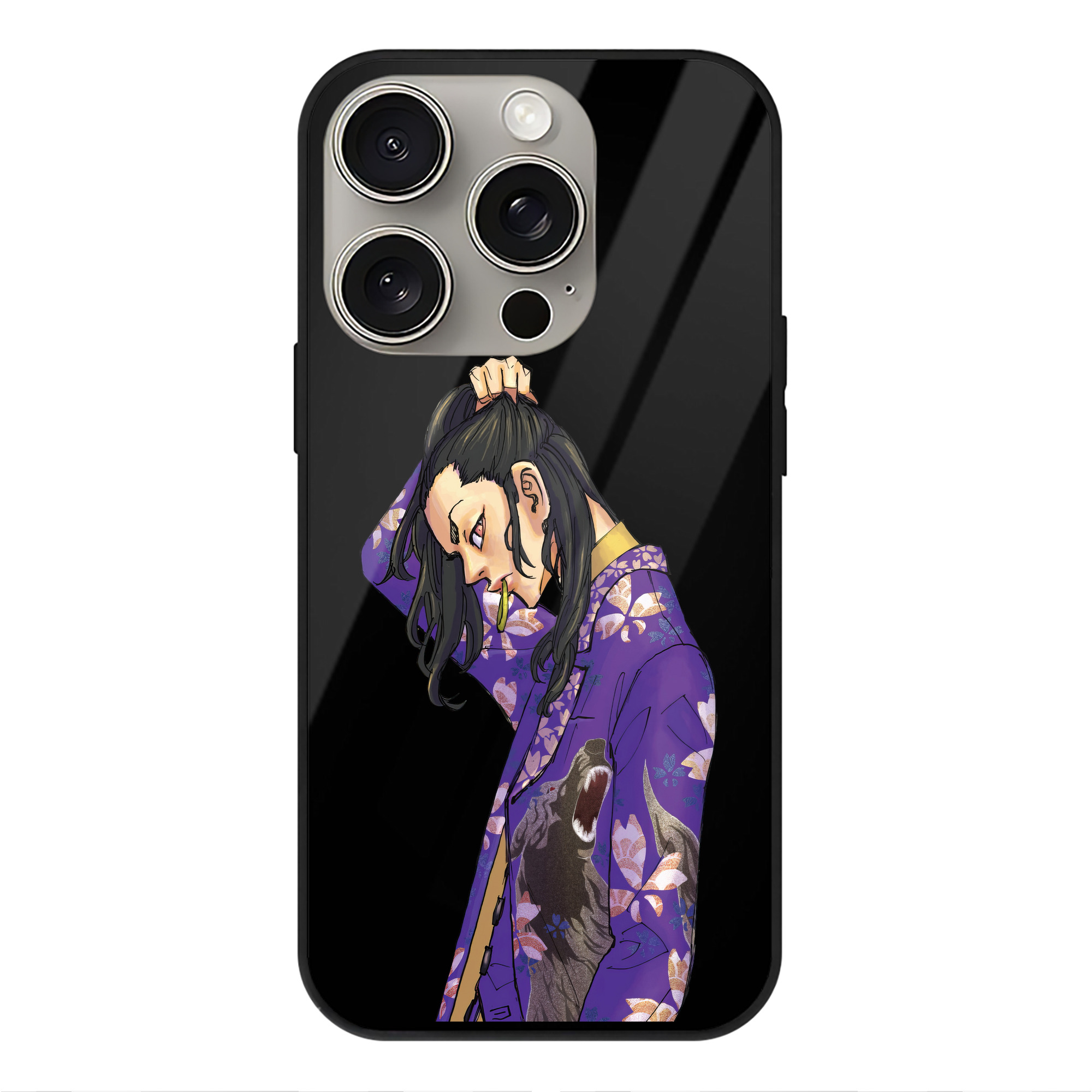 （画像用） 東京リベンジャーズ Tokyo Revengers 【iPhone15Pro対応】スマホケース 耐衝撃＆黄変防止 背面ガラス