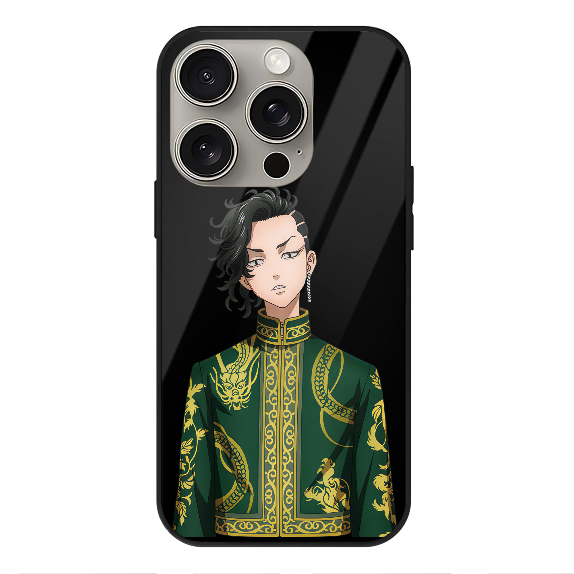 （画像用） 東京リベンジャーズ Tokyo Revengers 【iPhone15Pro対応】スマホケース 耐衝撃＆黄変防止 背面ガラス