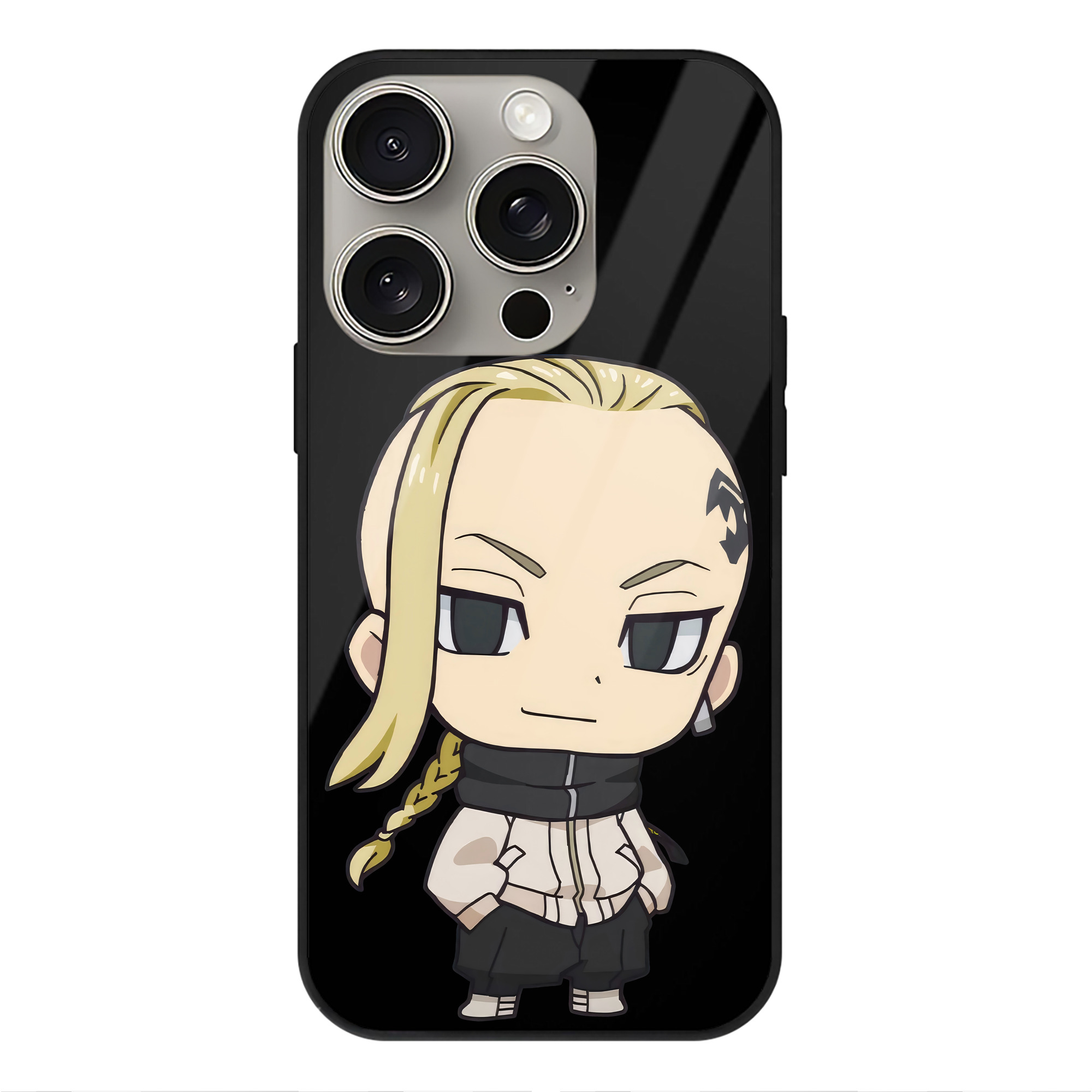（画像用） 東京リベンジャーズ Tokyo Revengers 【iPhone15Pro対応】スマホケース 耐衝撃＆黄変防止 背面ガラス