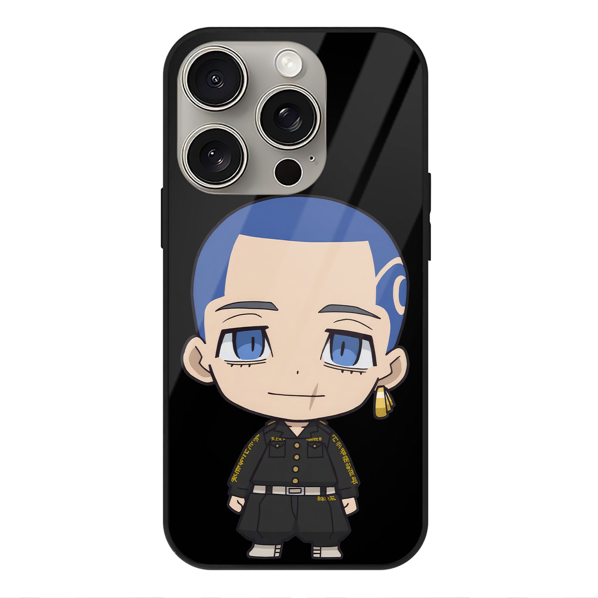 （画像用） 東京リベンジャーズ Tokyo Revengers 【iPhone15Pro対応】スマホケース 耐衝撃＆黄変防止 背面ガラス