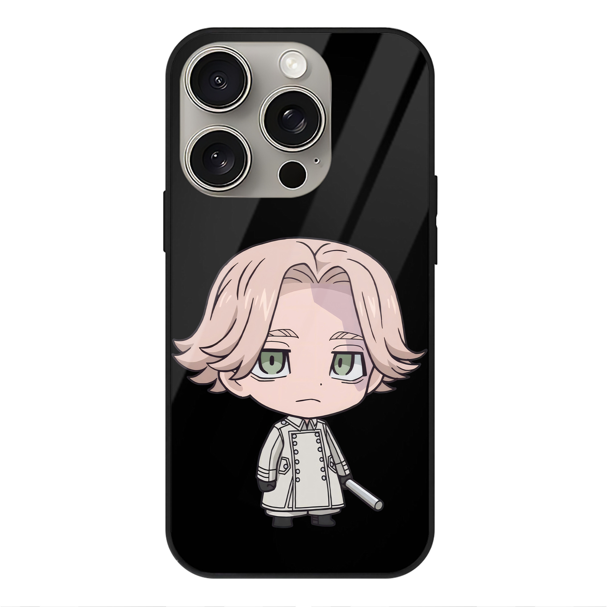 （画像用） 東京リベンジャーズ Tokyo Revengers 【iPhone15Pro対応】スマホケース 耐衝撃＆黄変防止 背面ガラス