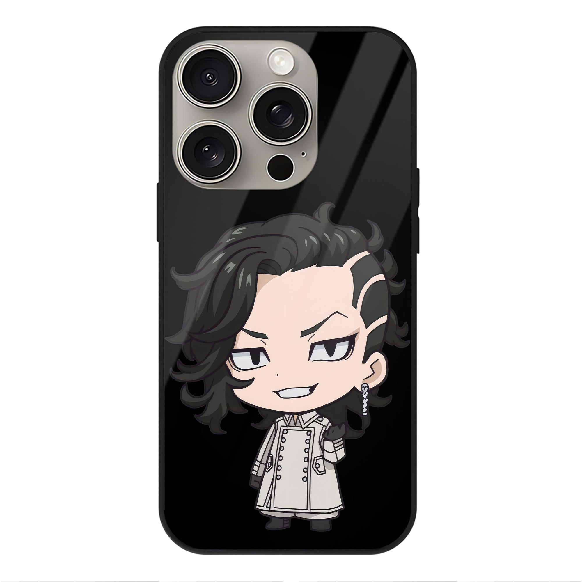 （画像用） 東京リベンジャーズ Tokyo Revengers 【iPhone15Pro対応】スマホケース 耐衝撃＆黄変防止 背面ガラス