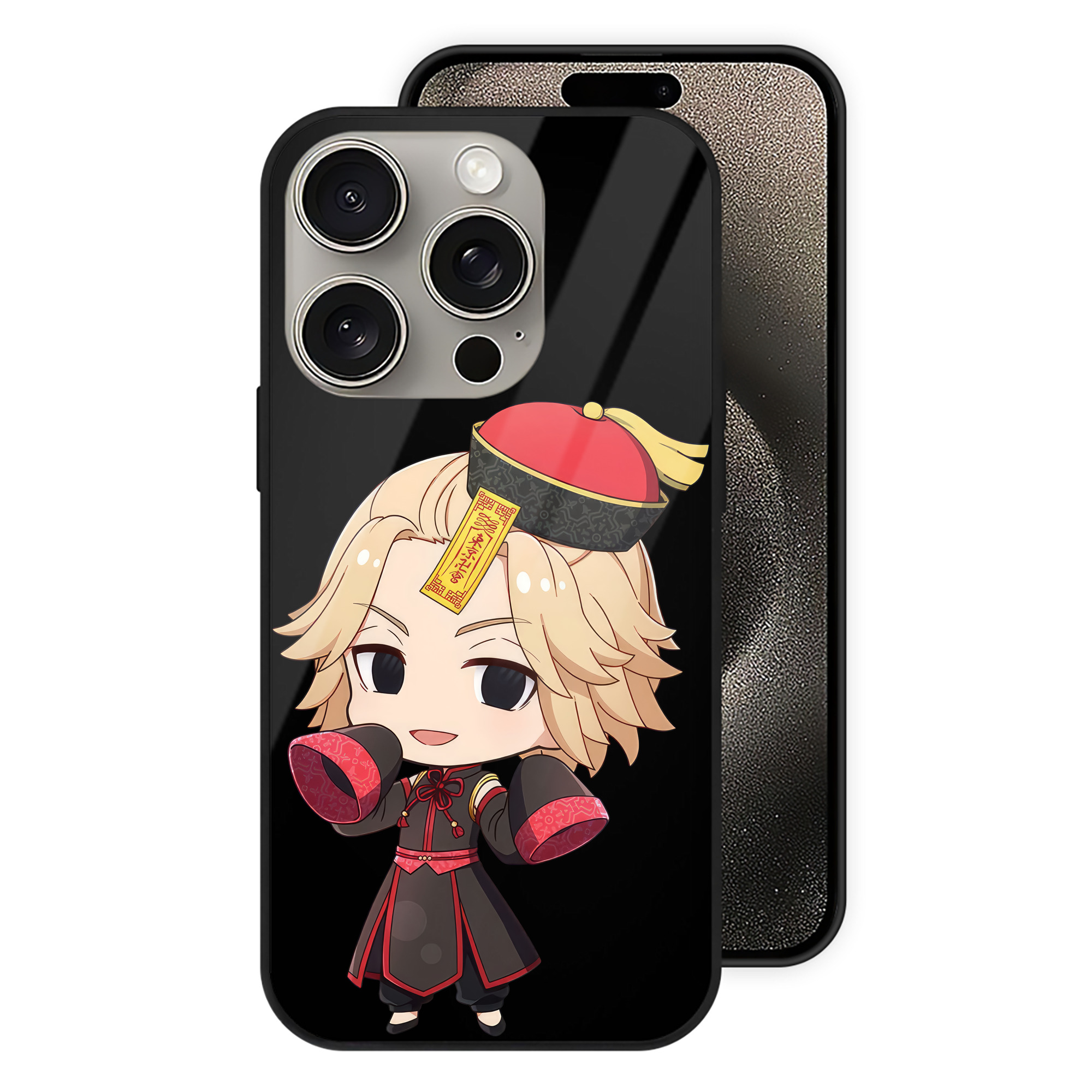 （画像用） 東京リベンジャーズ Tokyo Revengers 【iPhone15Pro対応】スマホケース 耐衝撃＆黄変防止 背面ガラス