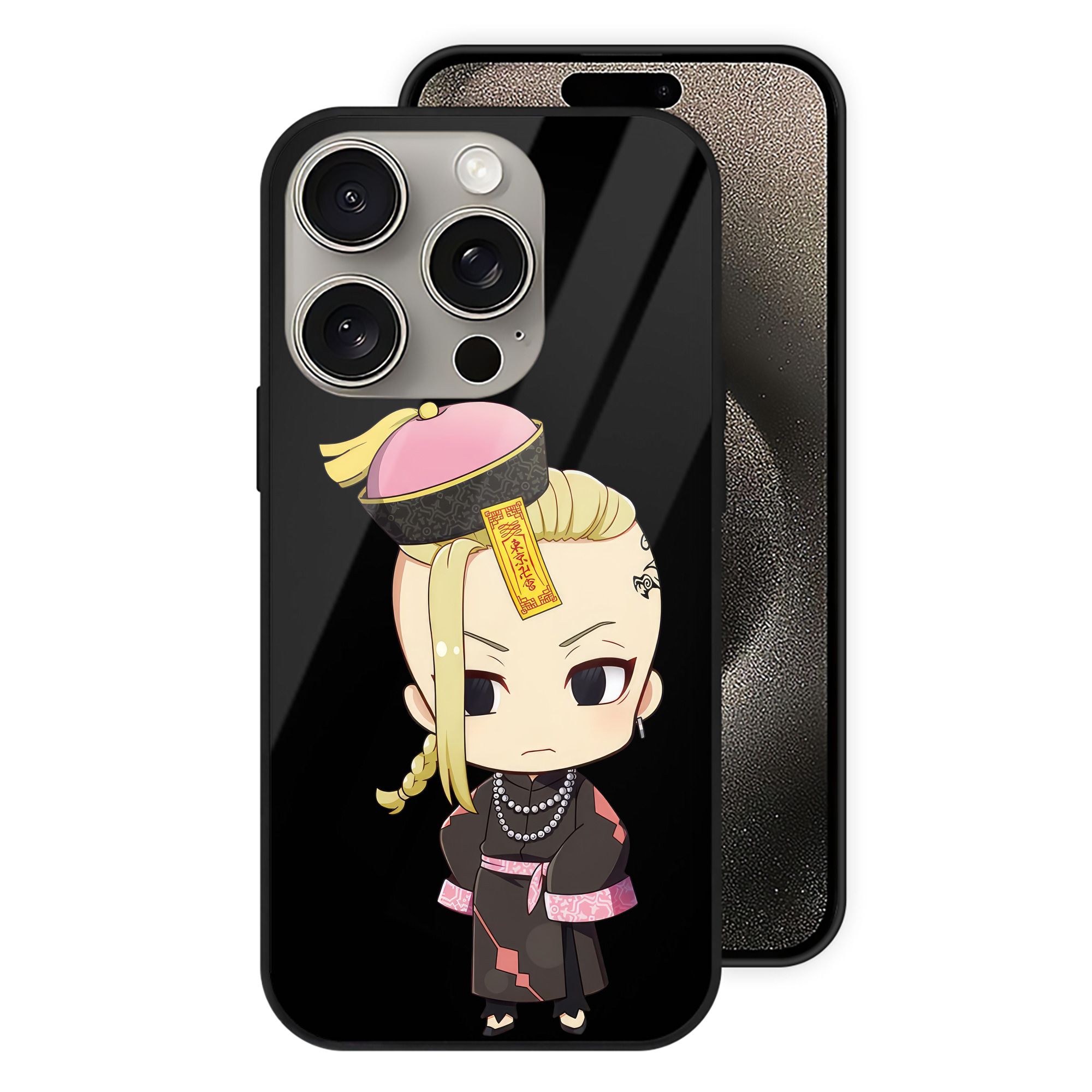 （画像用） 東京リベンジャーズ Tokyo Revengers 【iPhone15Pro対応】スマホケース 耐衝撃＆黄変防止 背面ガラス