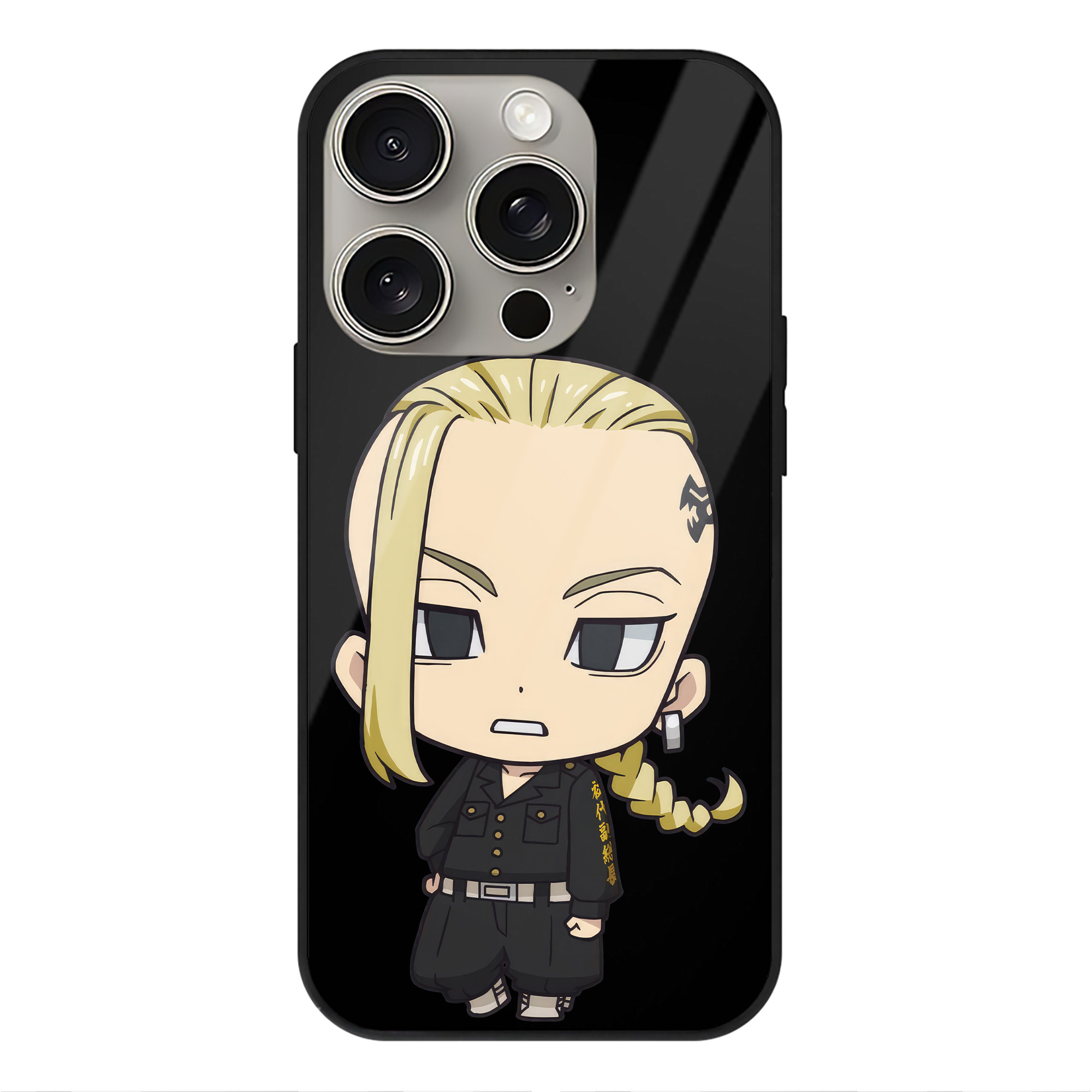 （画像用） 東京リベンジャーズ Tokyo Revengers 【iPhone15Pro対応】スマホケース 耐衝撃＆黄変防止 背面ガラス