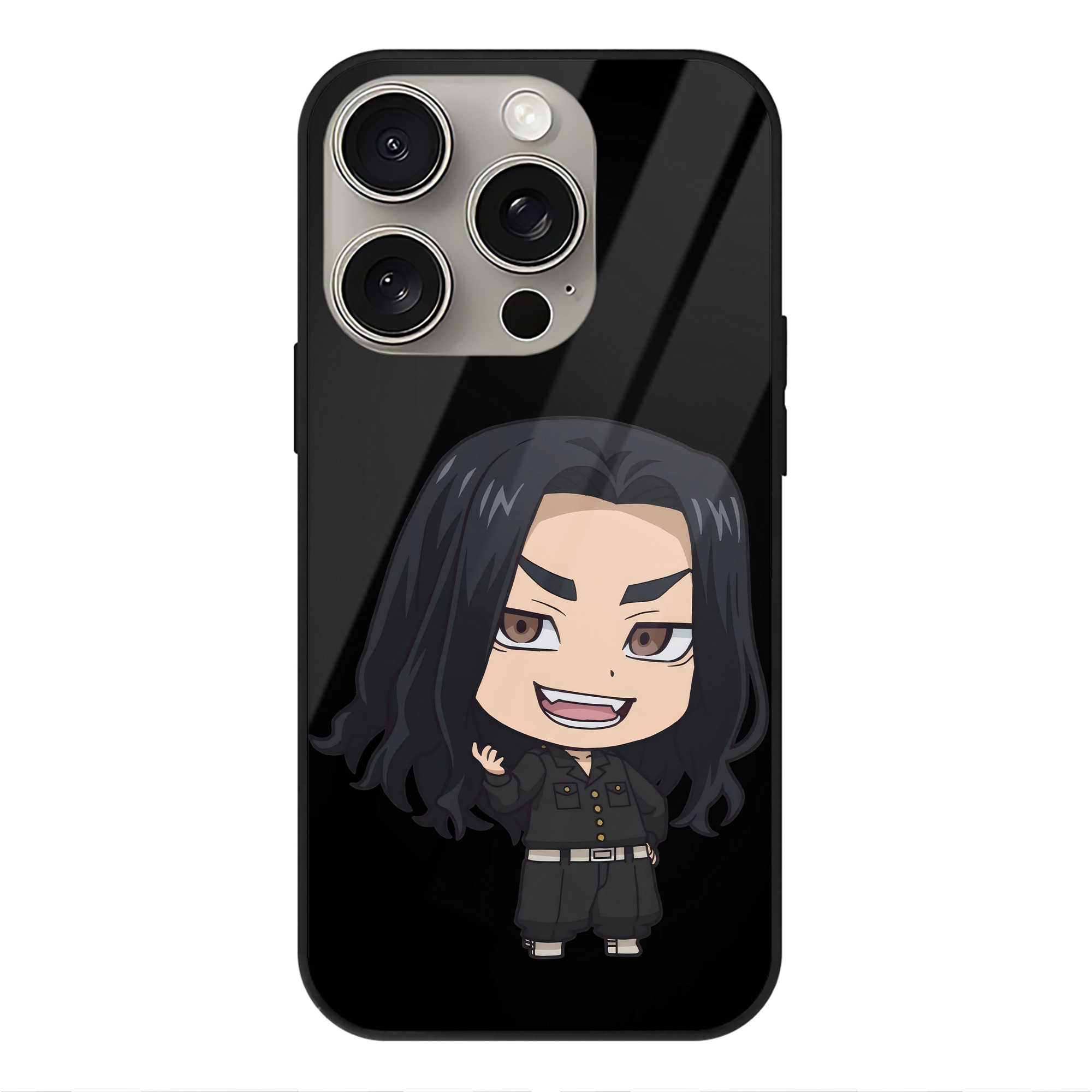（画像用） 東京リベンジャーズ Tokyo Revengers 【iPhone15Pro対応】スマホケース 耐衝撃＆黄変防止 背面ガラス
